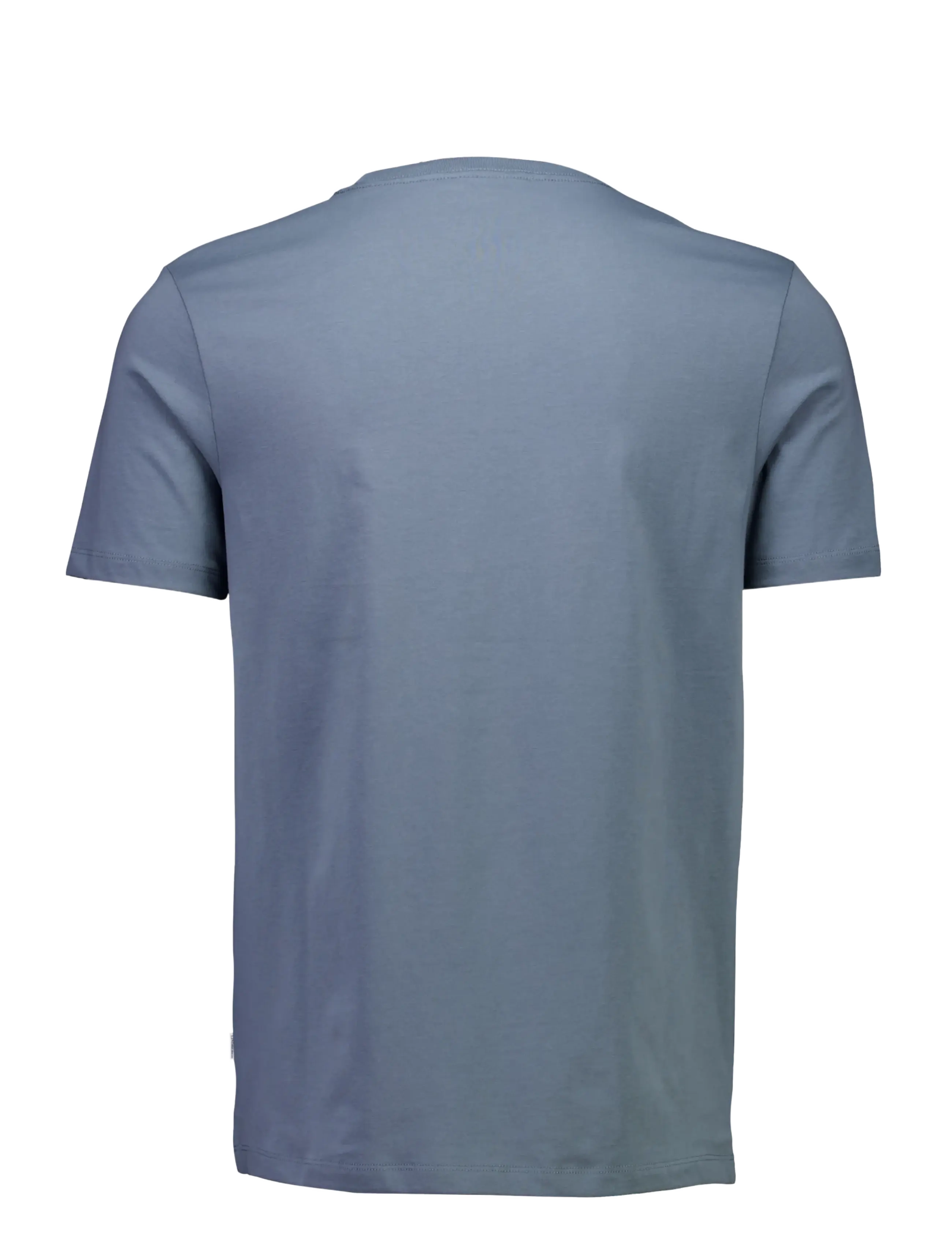 Lindbergh - Lindbergh print tee S/S - kurzärmelige t-shirts - blue grey - 2