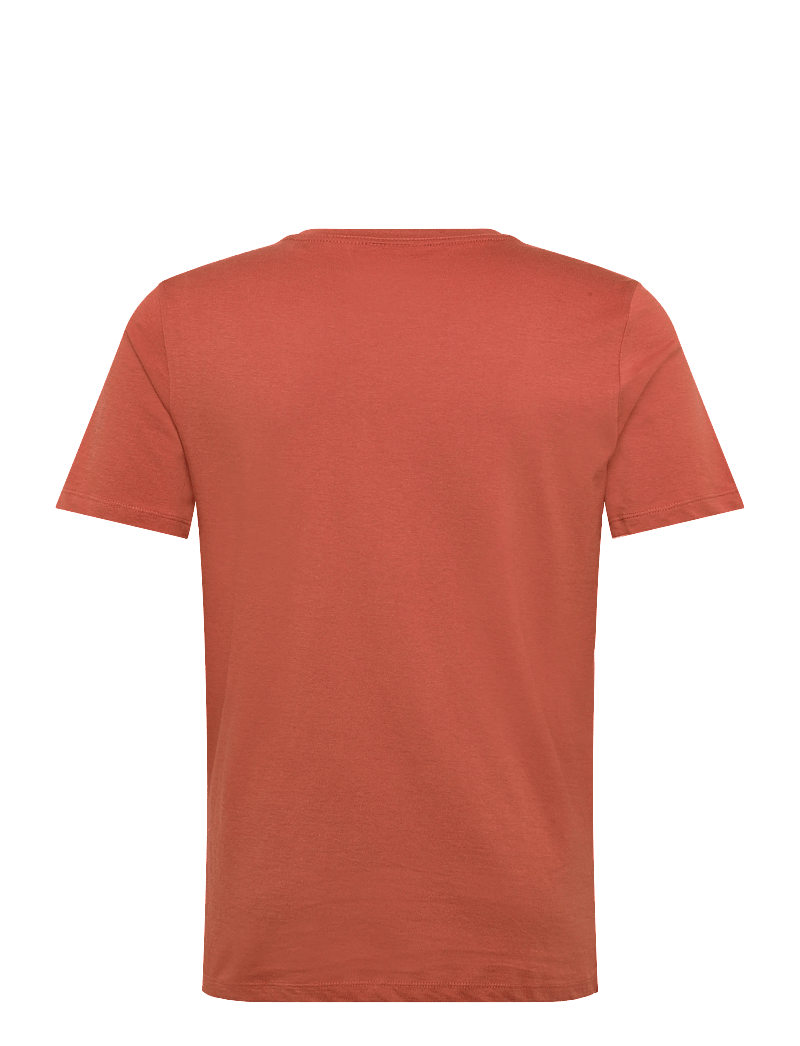 Lindbergh - Lindbergh print tee S/S - lühikeste varrukatega t-särgid - clay - 1