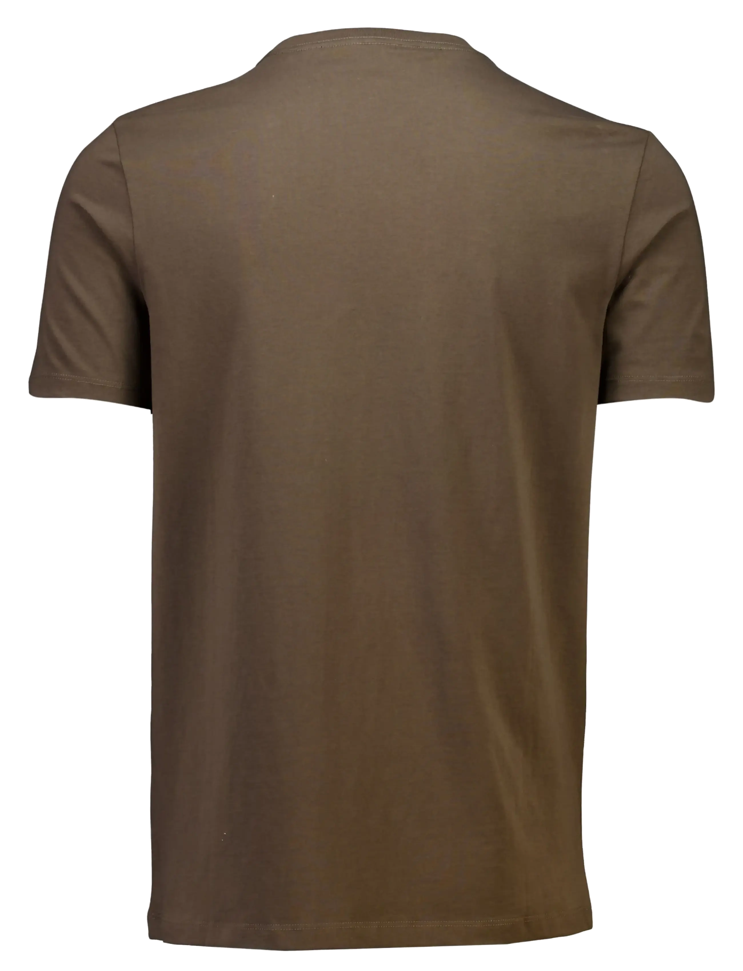 Lindbergh - Lindbergh print tee S/S - kurzärmelige t-shirts - dk brown - 2