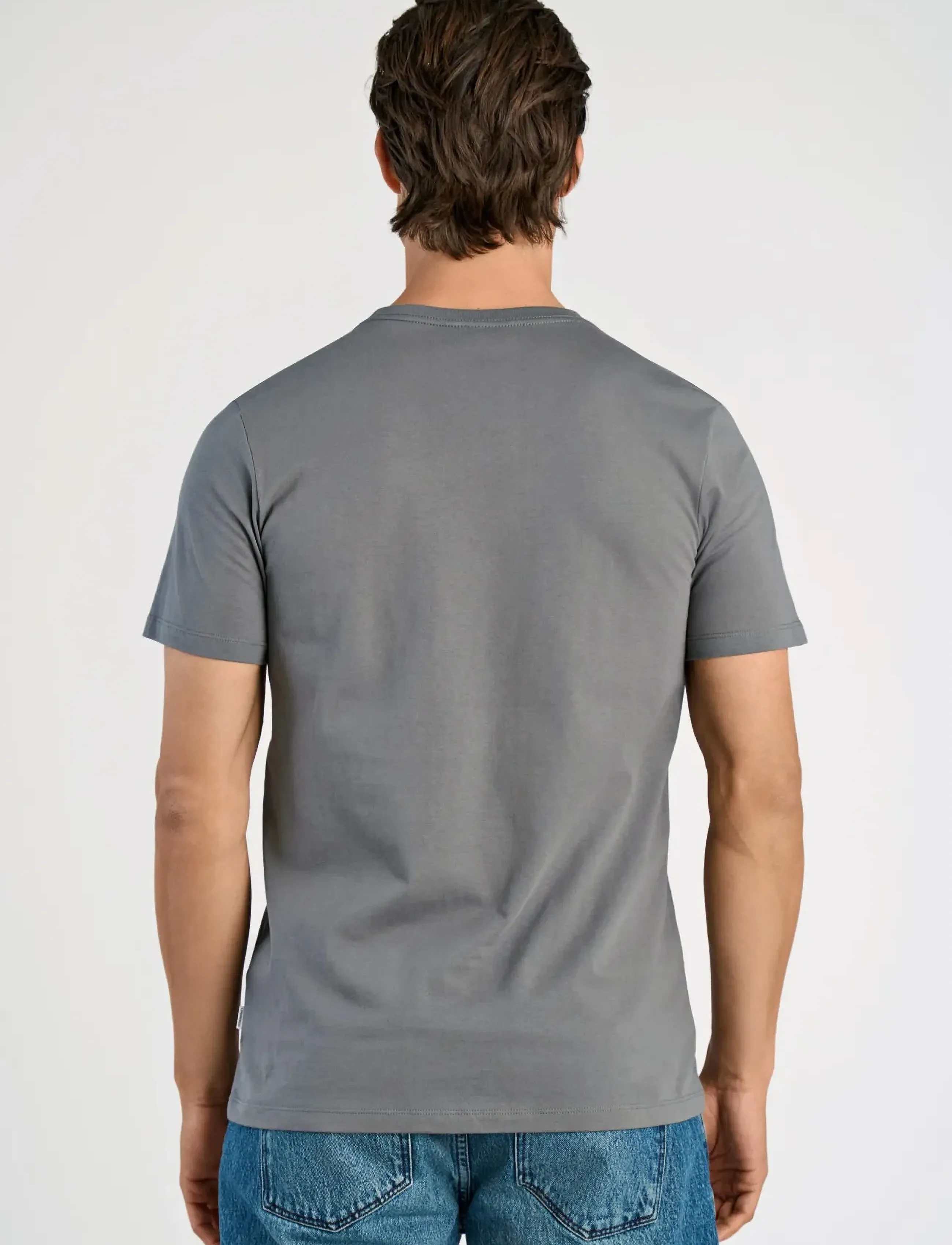 Lindbergh - Lindbergh print tee S/S - lyhythihaiset - dk grey - 4