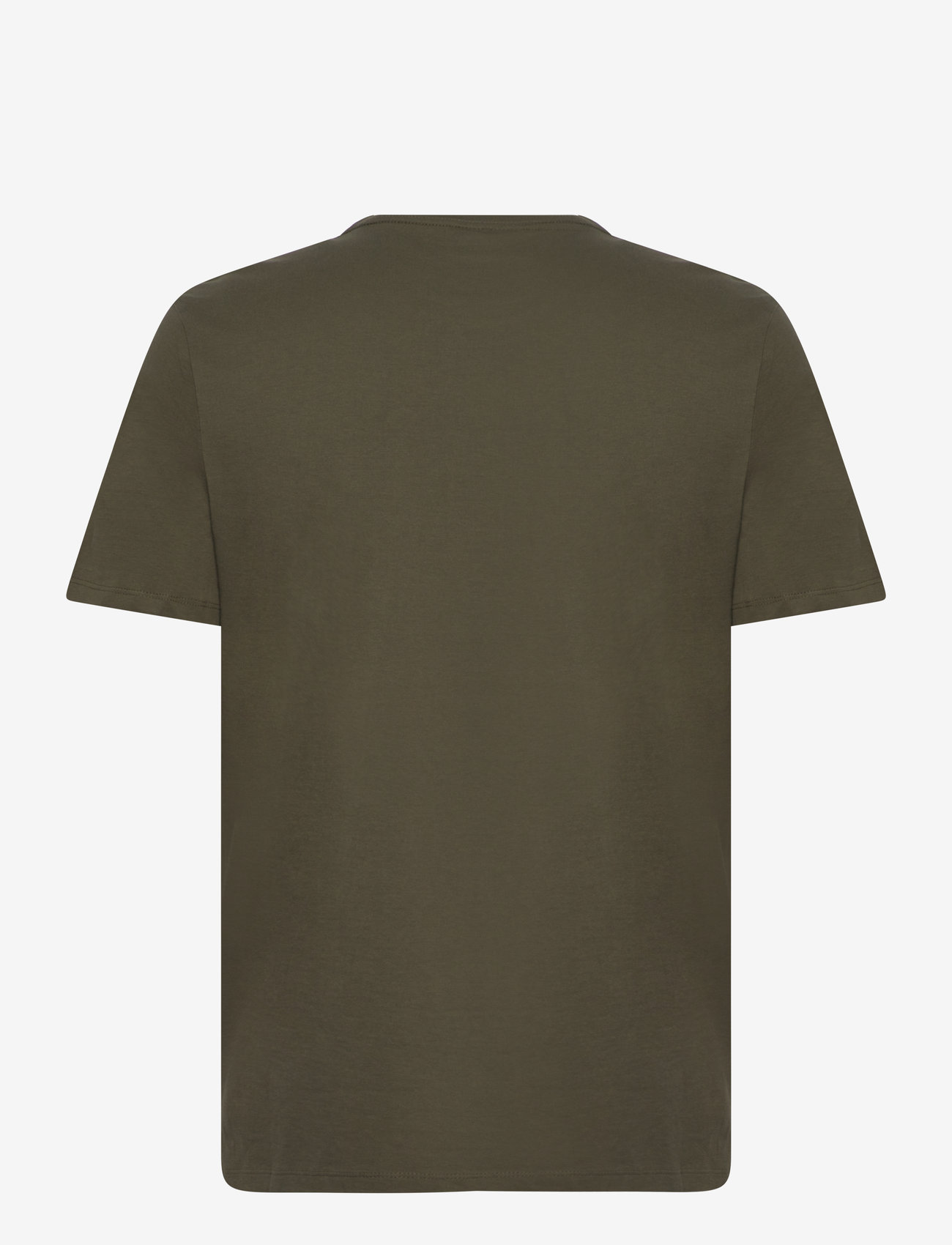 Lindbergh - Lindbergh print tee S/S - kortærmede t-shirts - dk jungle green - 1