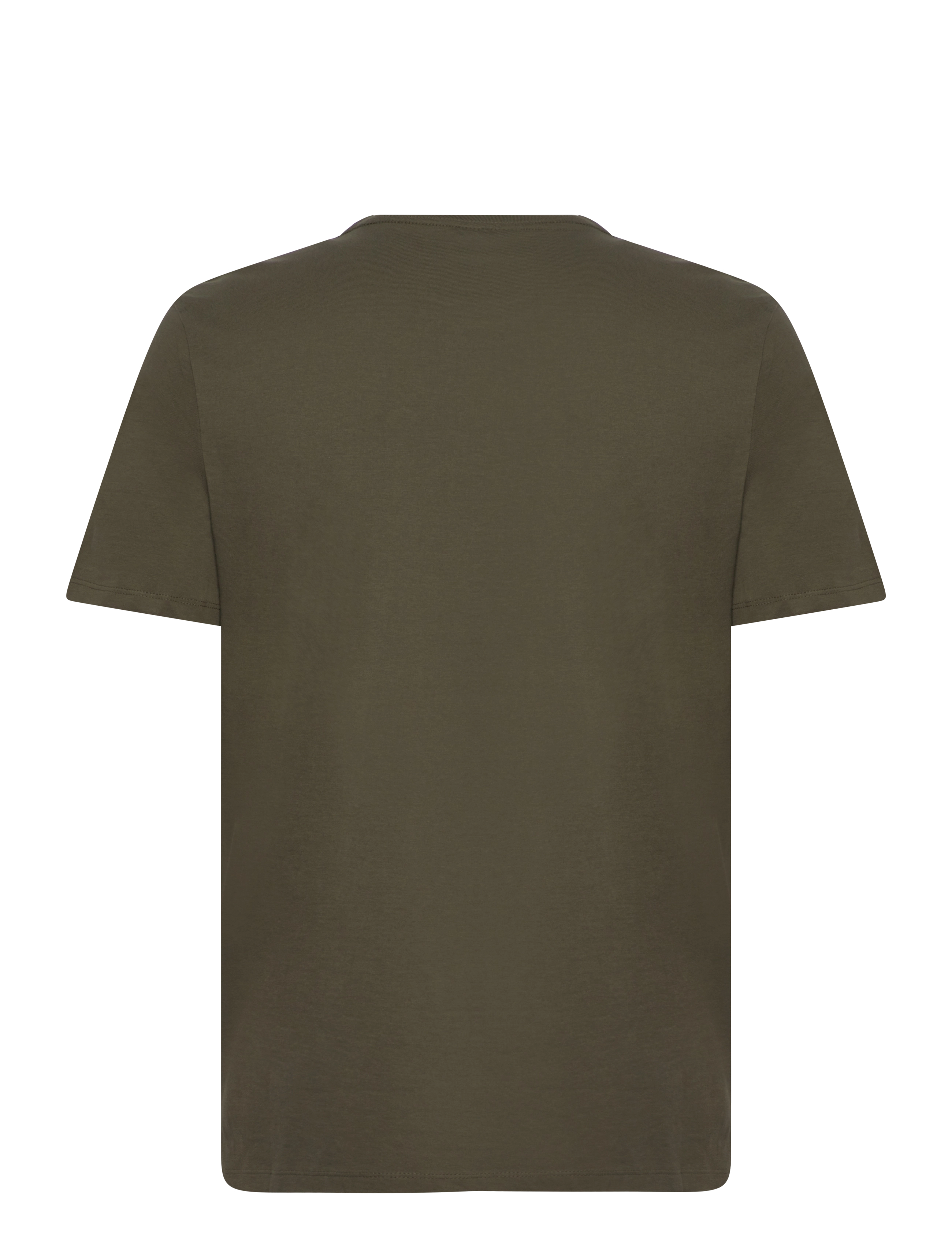 Lindbergh - Lindbergh print tee S/S - short-sleeved t-shirts - dk jungle green - 1
