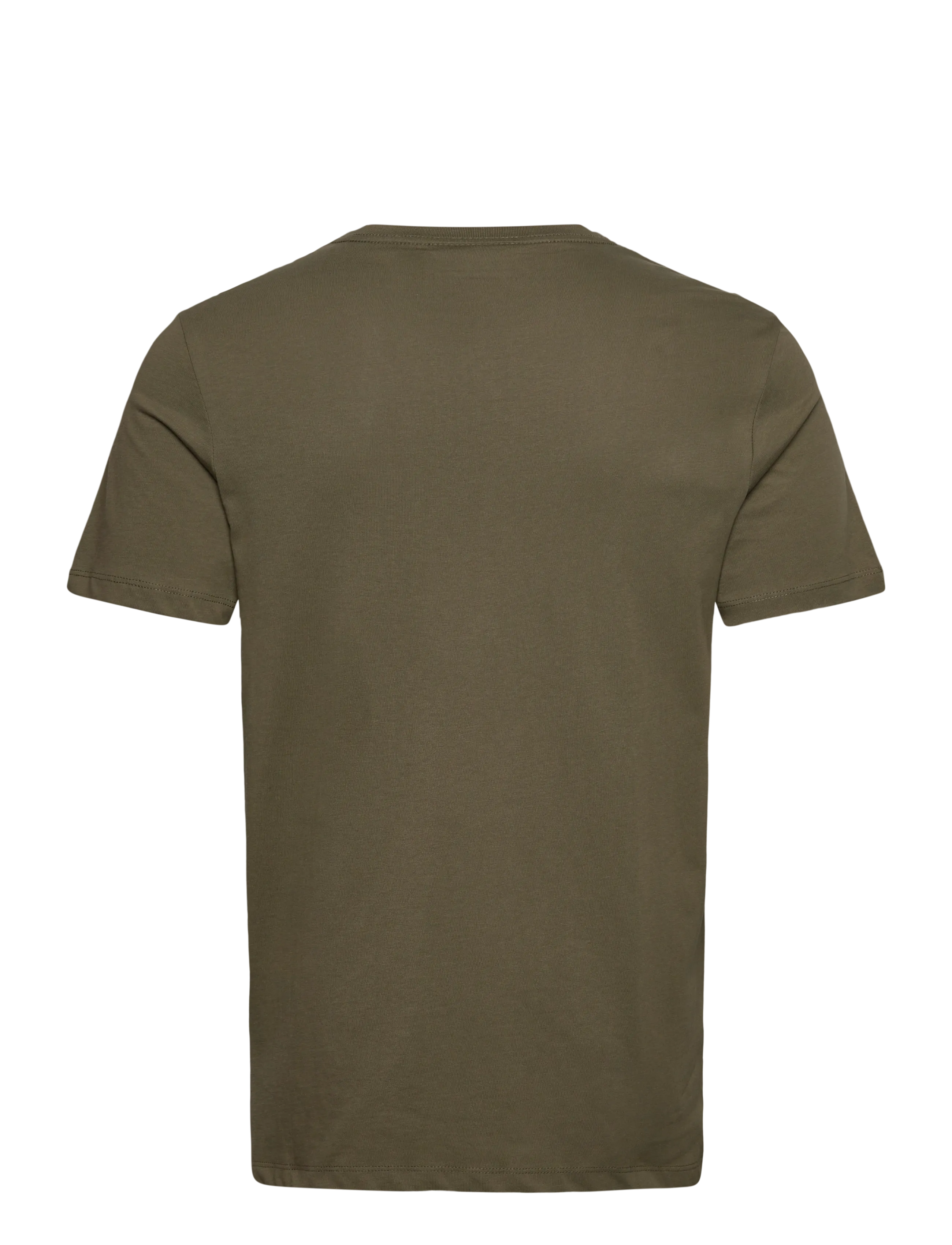 Lindbergh - Lindbergh print tee S/S - t-shirts à manches courtes - dk olive - 2