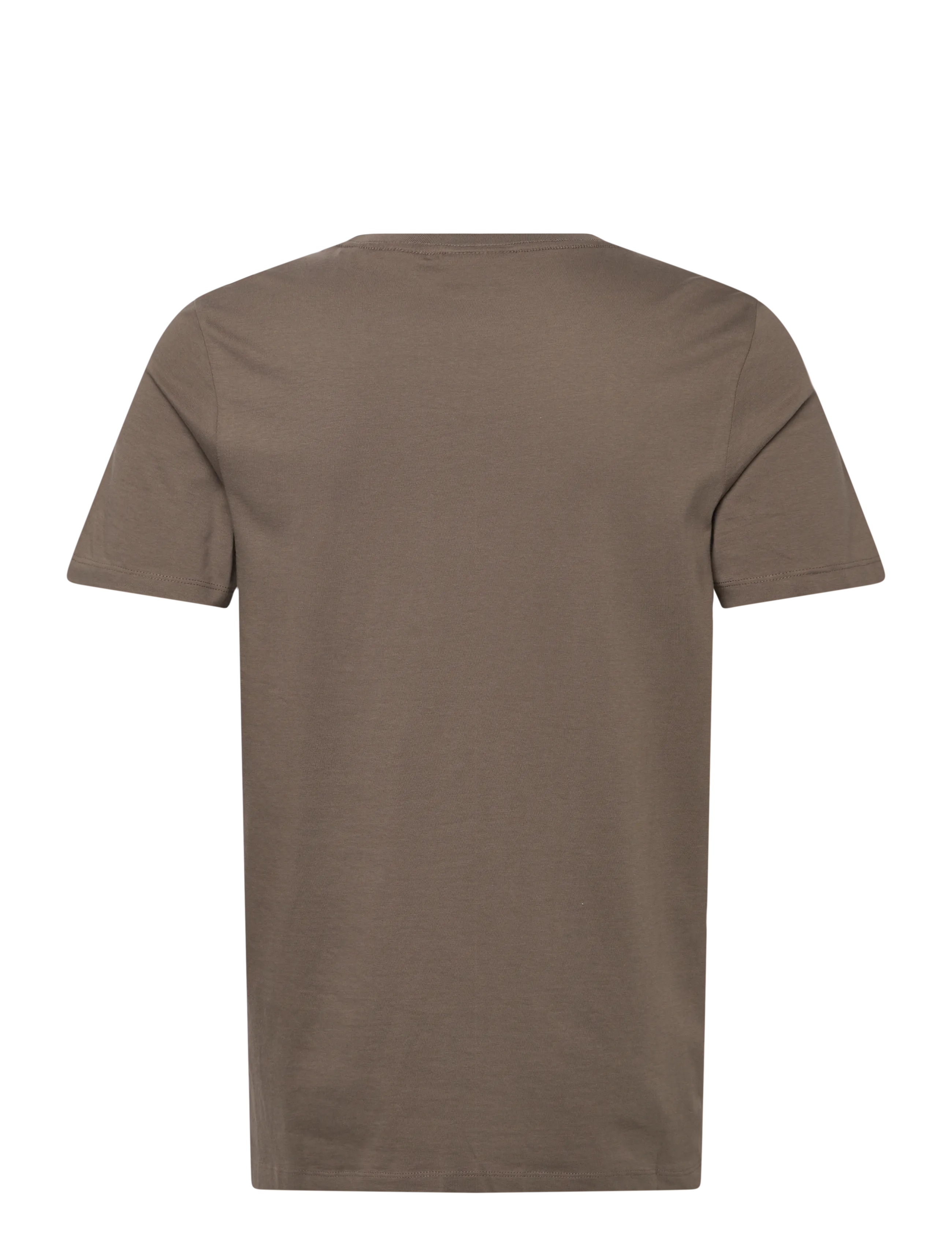 Lindbergh - Lindbergh print tee S/S - short-sleeved t-shirts - dk stone - 2
