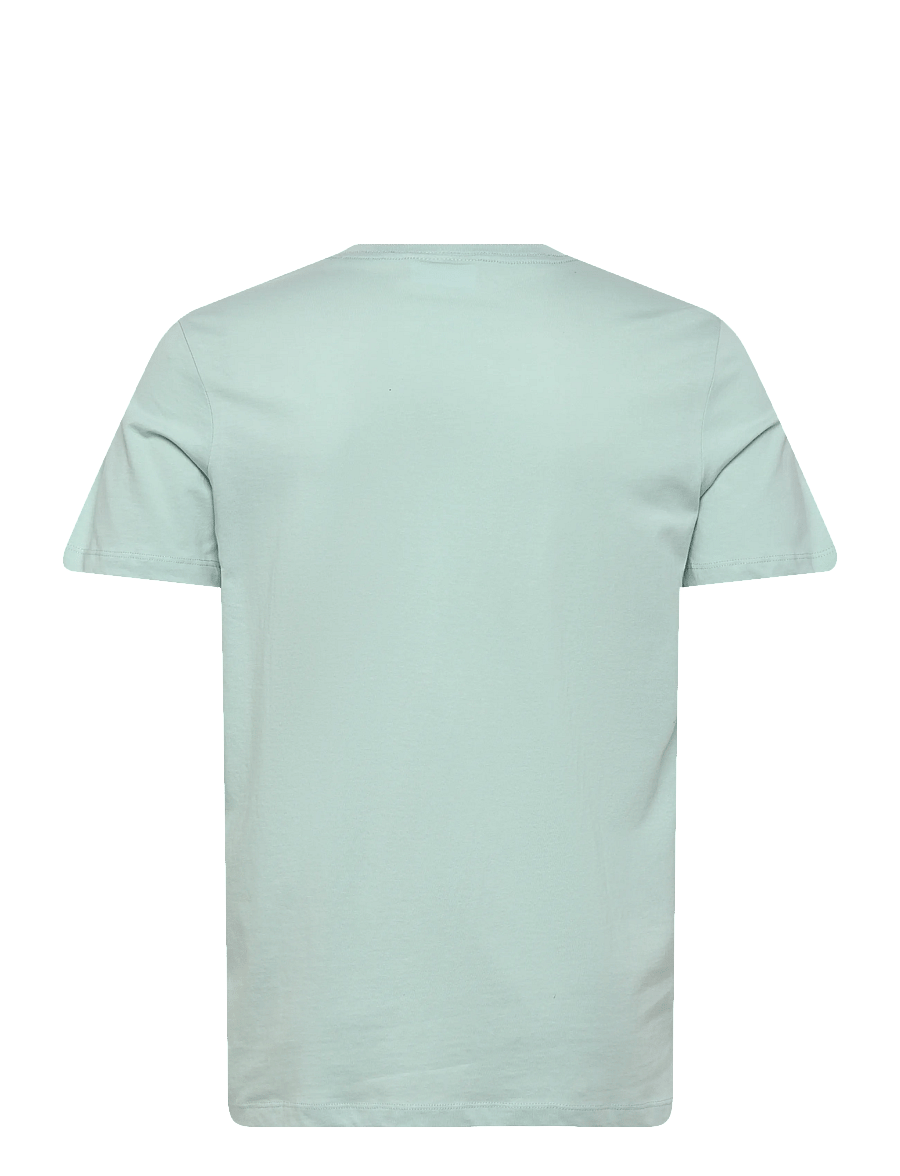 Lindbergh - Lindbergh print tee S/S - lühikeste varrukatega t-särgid - dusty aqua - 2