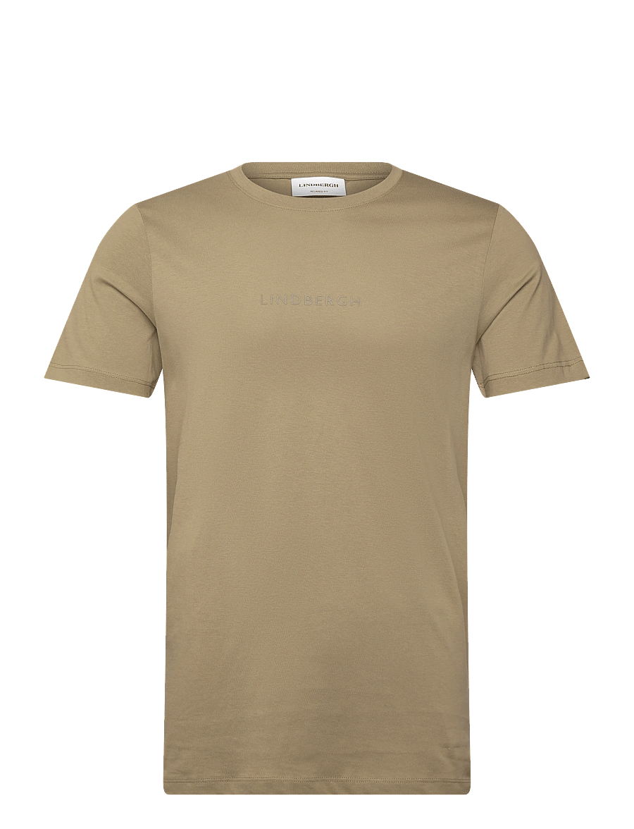 Lindbergh - Lindbergh print tee S/S - lühikeste varrukatega t-särgid - dusty green - 1