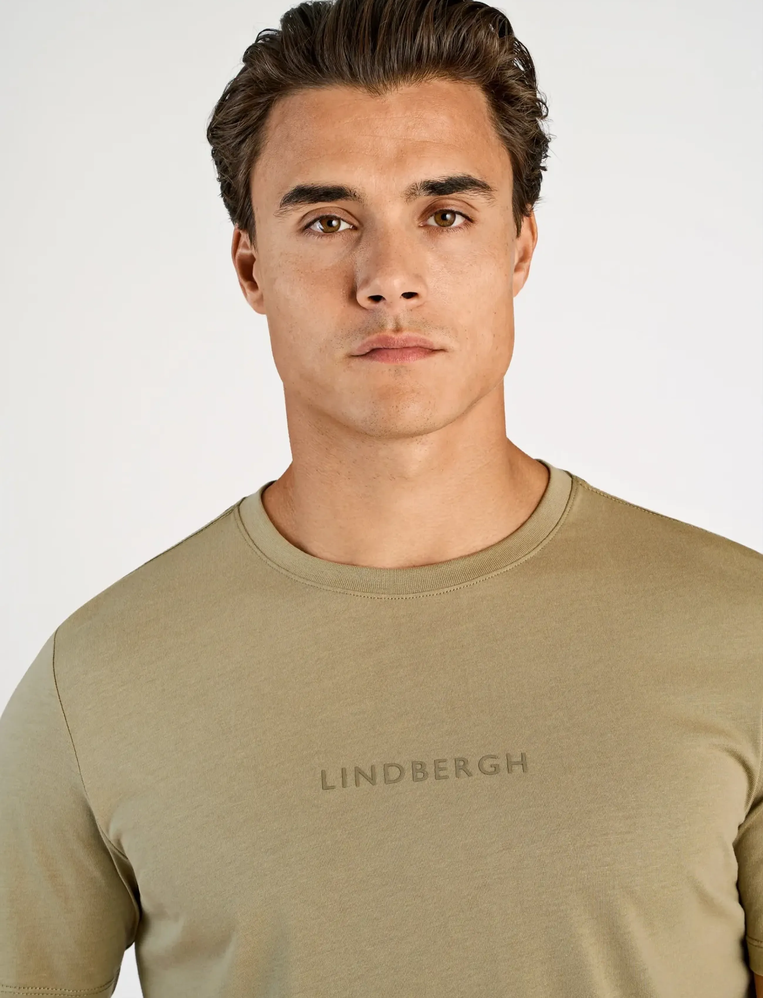 Lindbergh - Lindbergh print tee S/S - kurzärmelig - dusty green - 5