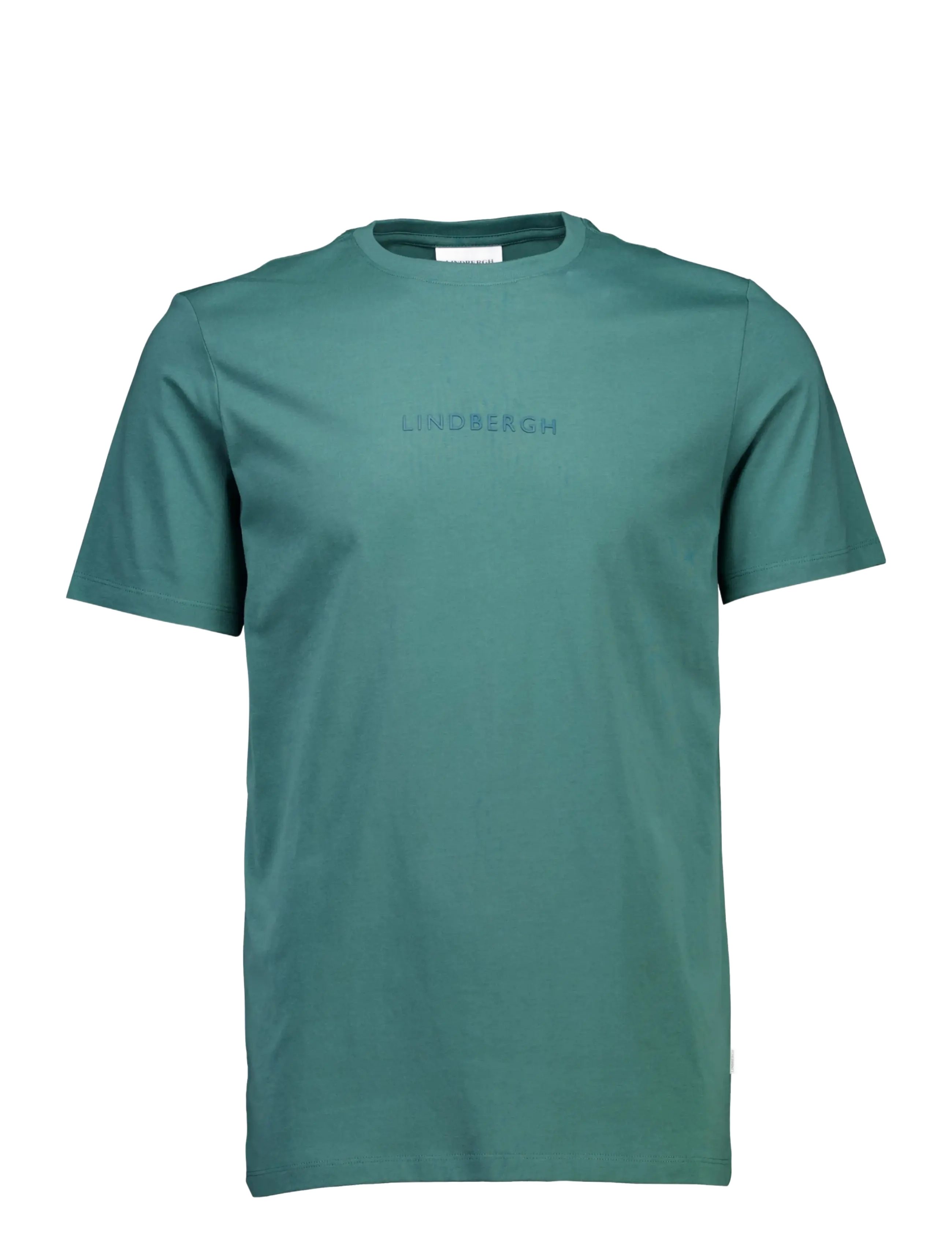 Lindbergh - Lindbergh print tee S/S - kortärmade t-shirts - green ink - 1