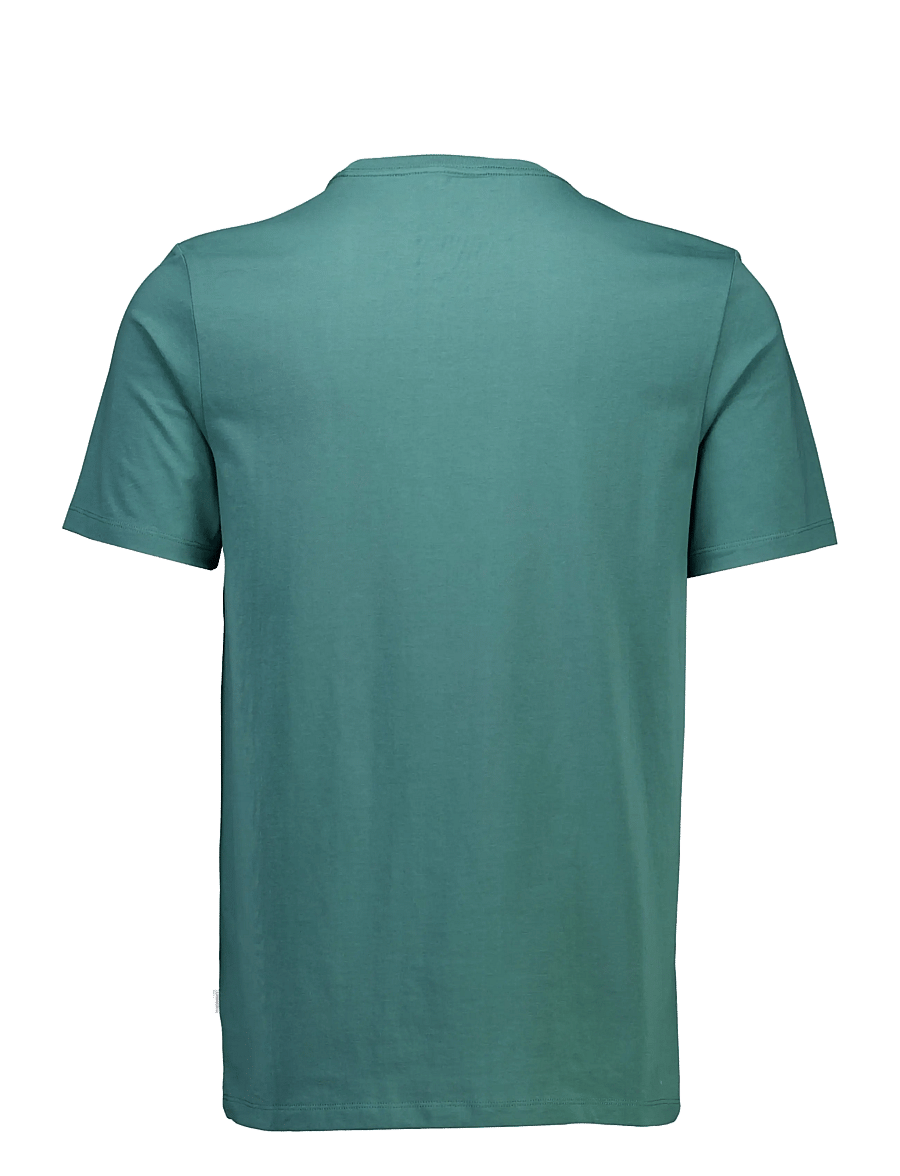 Lindbergh - Lindbergh print tee S/S - kortärmade t-shirts - green ink - 2