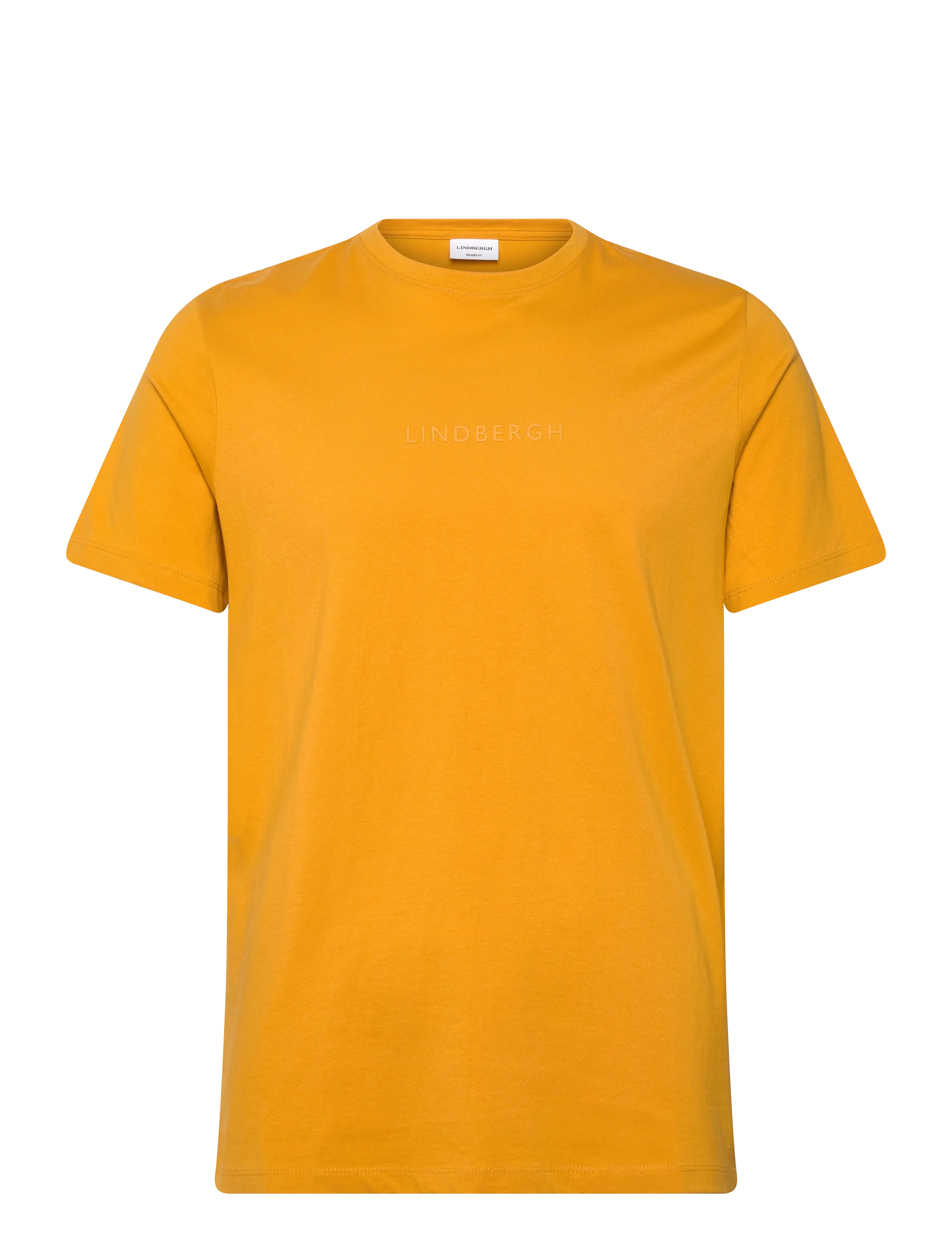 Lindbergh Lindbergh print tee S/S - T-shirts - HONEY / yellow