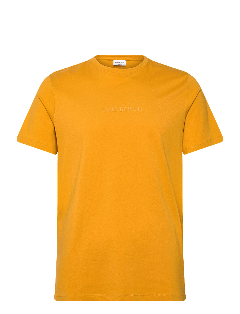 Lindbergh - Lindbergh print tee S/S - t-shirts à manches courtes - honey - 0