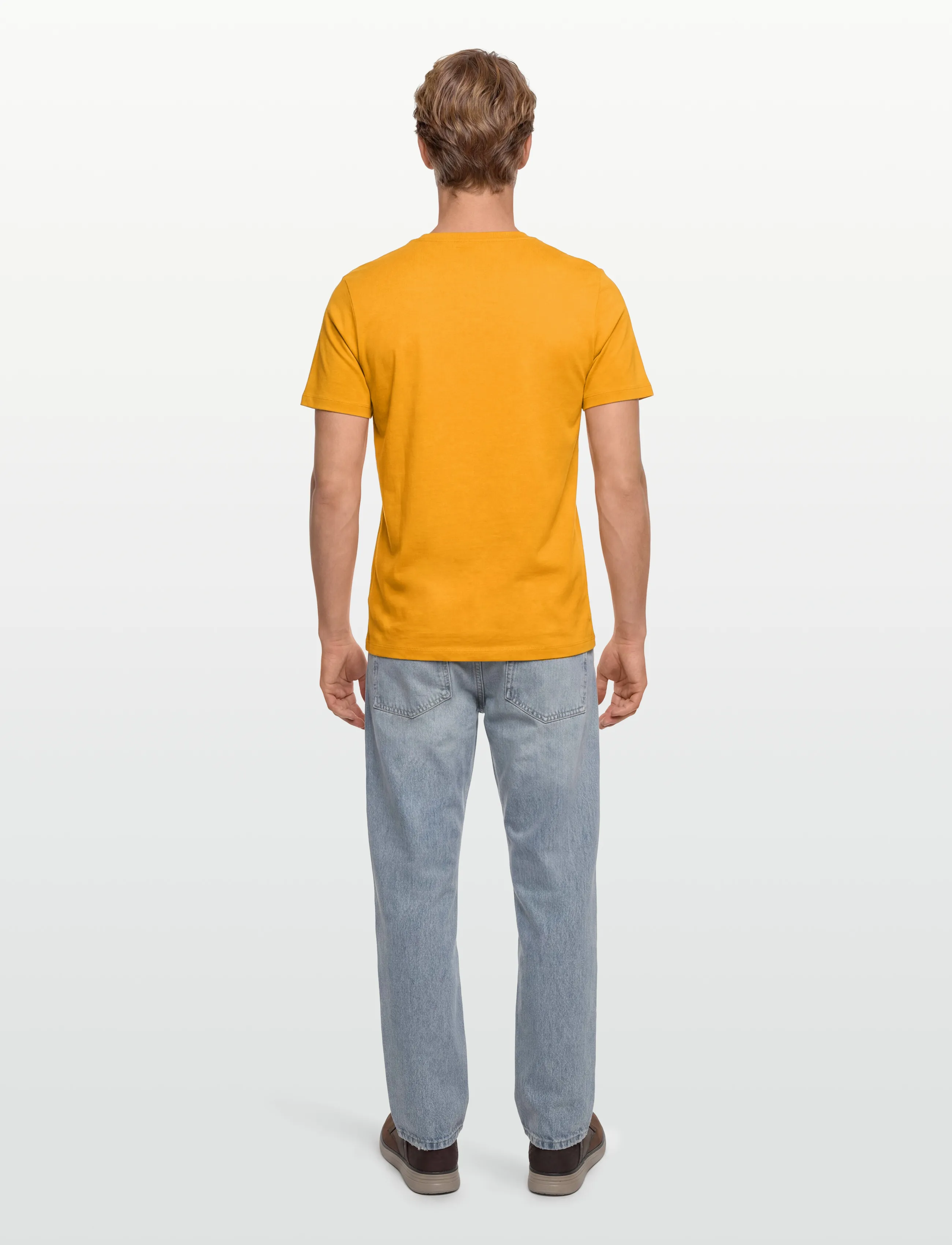 Lindbergh - Lindbergh print tee S/S - lägsta priserna - honey - 4