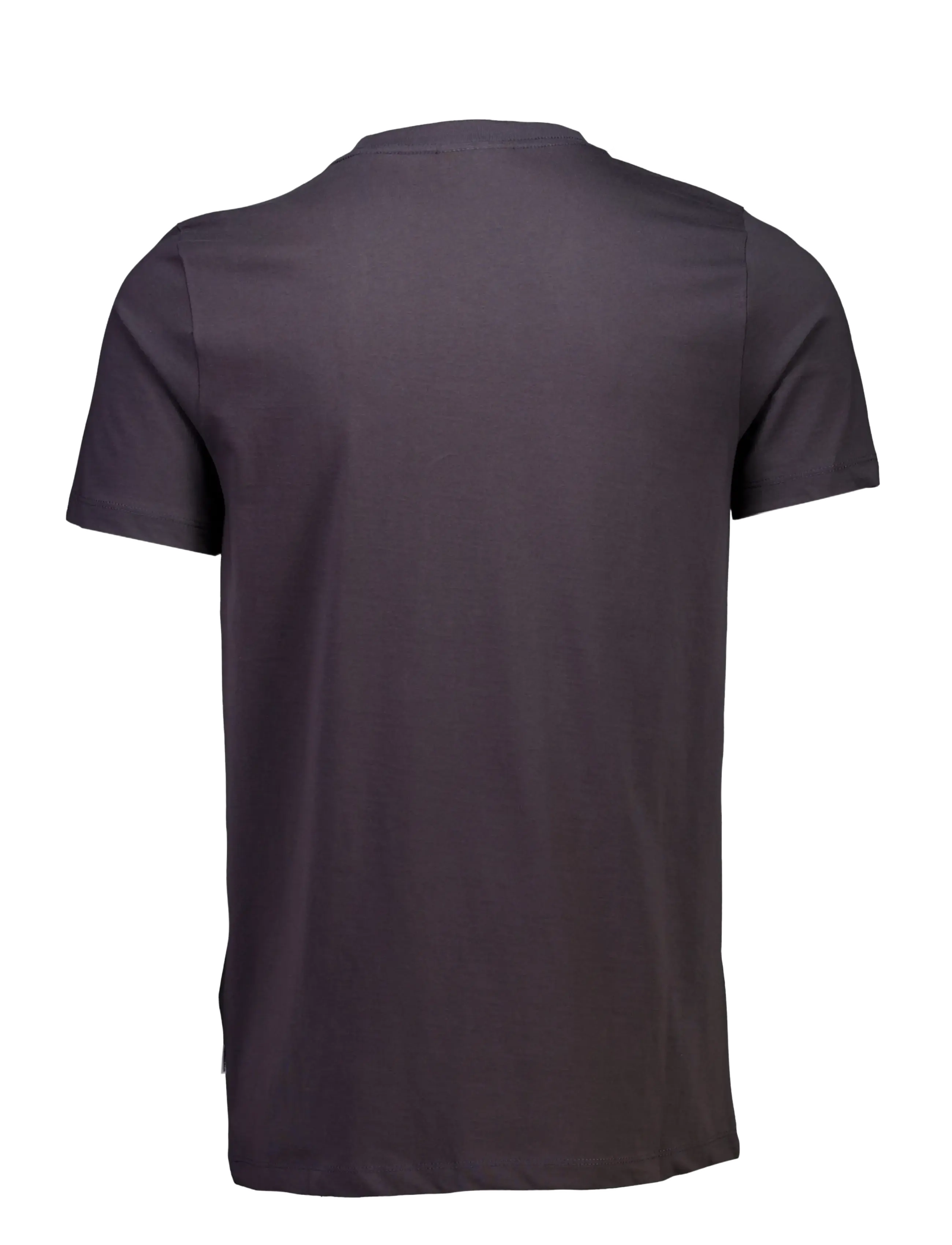 Lindbergh - Lindbergh print tee S/S - kortärmade t-shirts - ink grey - 2