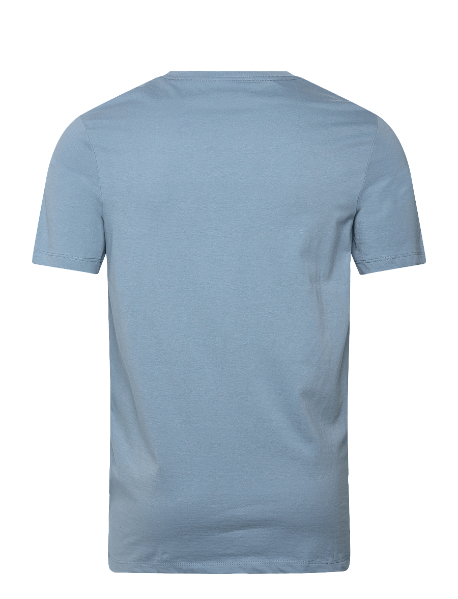 Lindbergh - Lindbergh print tee S/S - lühikeste varrukatega t-särgid - lt iron blue - 1