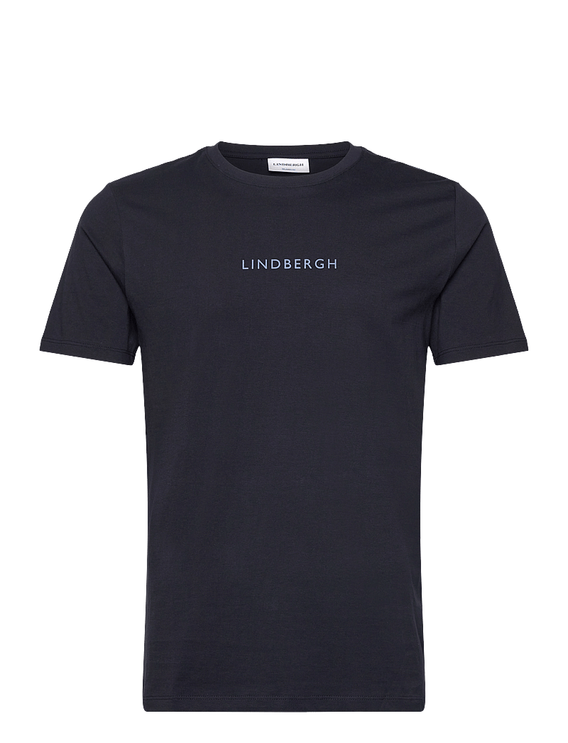 Lindbergh - Lindbergh print tee S/S - kurzärmelig - navy 424 - 1