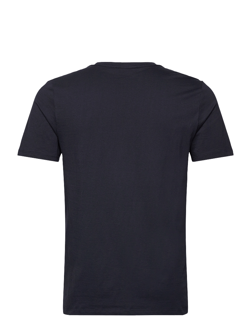 Lindbergh - Lindbergh print tee S/S - kurzärmelig - navy 424 - 2