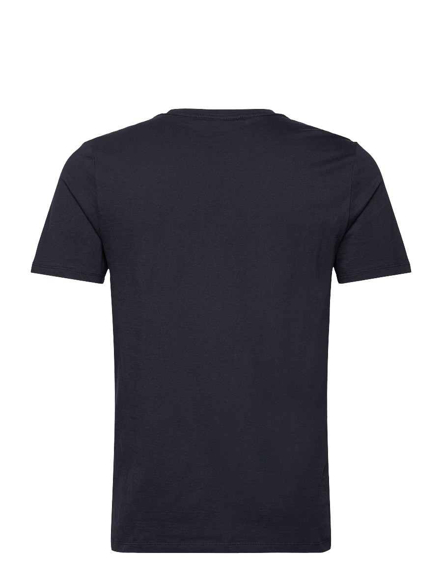 Lindbergh - Lindbergh print tee S/S - lühikeste varrukatega t-särgid - navy 424 - 2