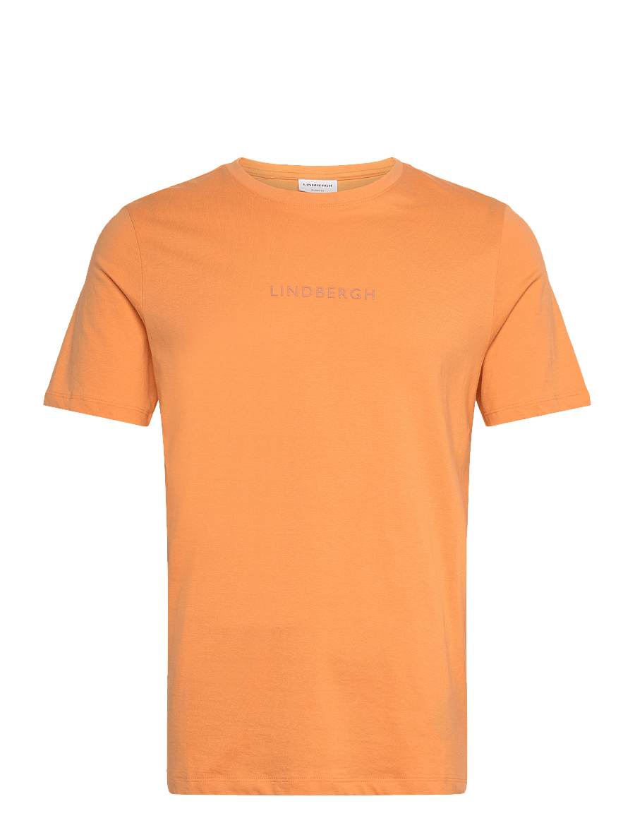 Lindbergh - Lindbergh print tee S/S - t-shirts à manches courtes - peachy - 1