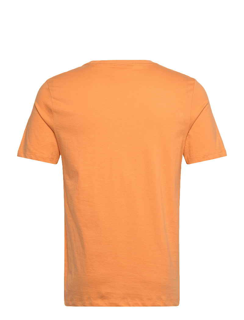 Lindbergh - Lindbergh print tee S/S - kortärmade t-shirts - peachy - 2