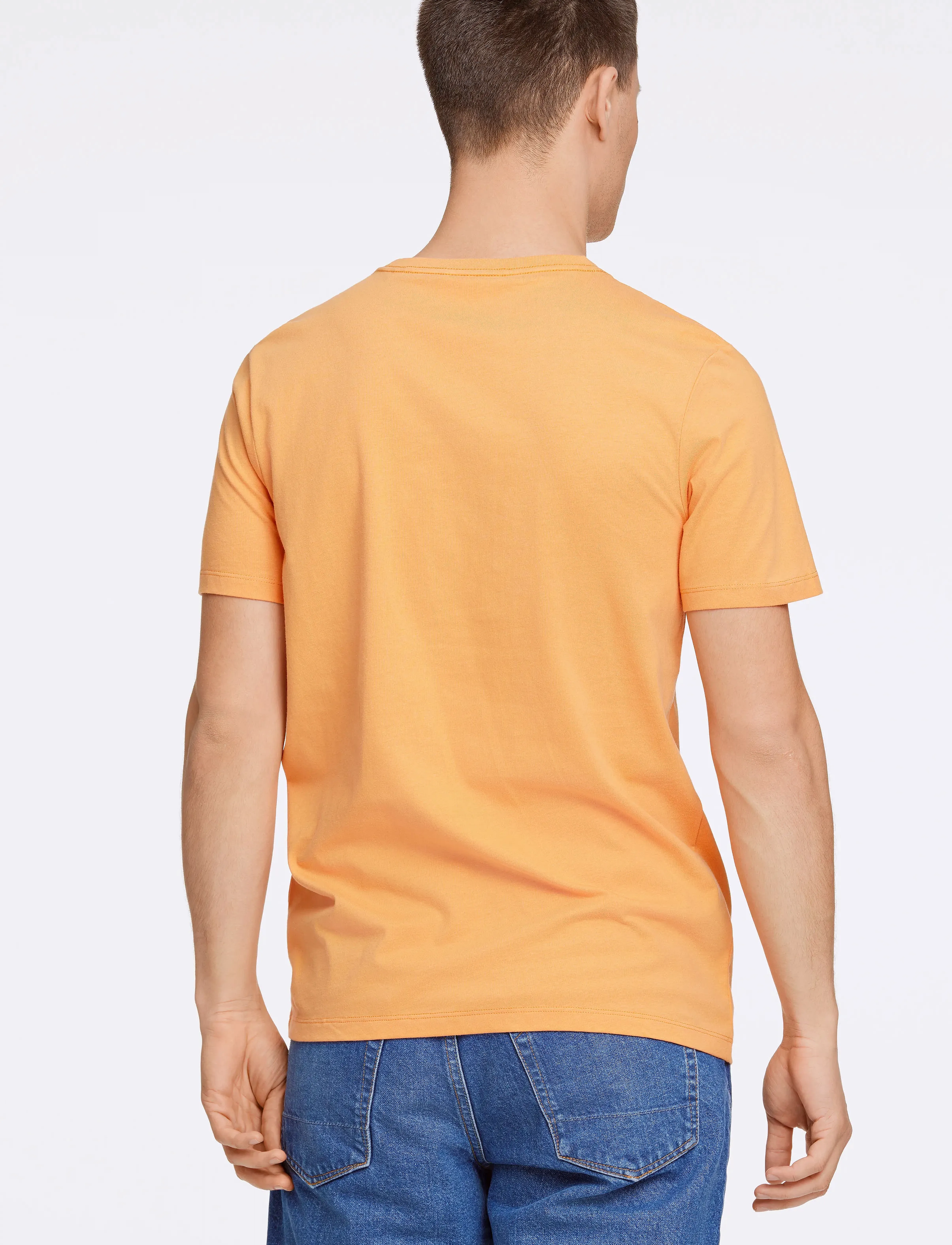 Lindbergh - Lindbergh print tee S/S - t-shirts à manches courtes - peachy - 3