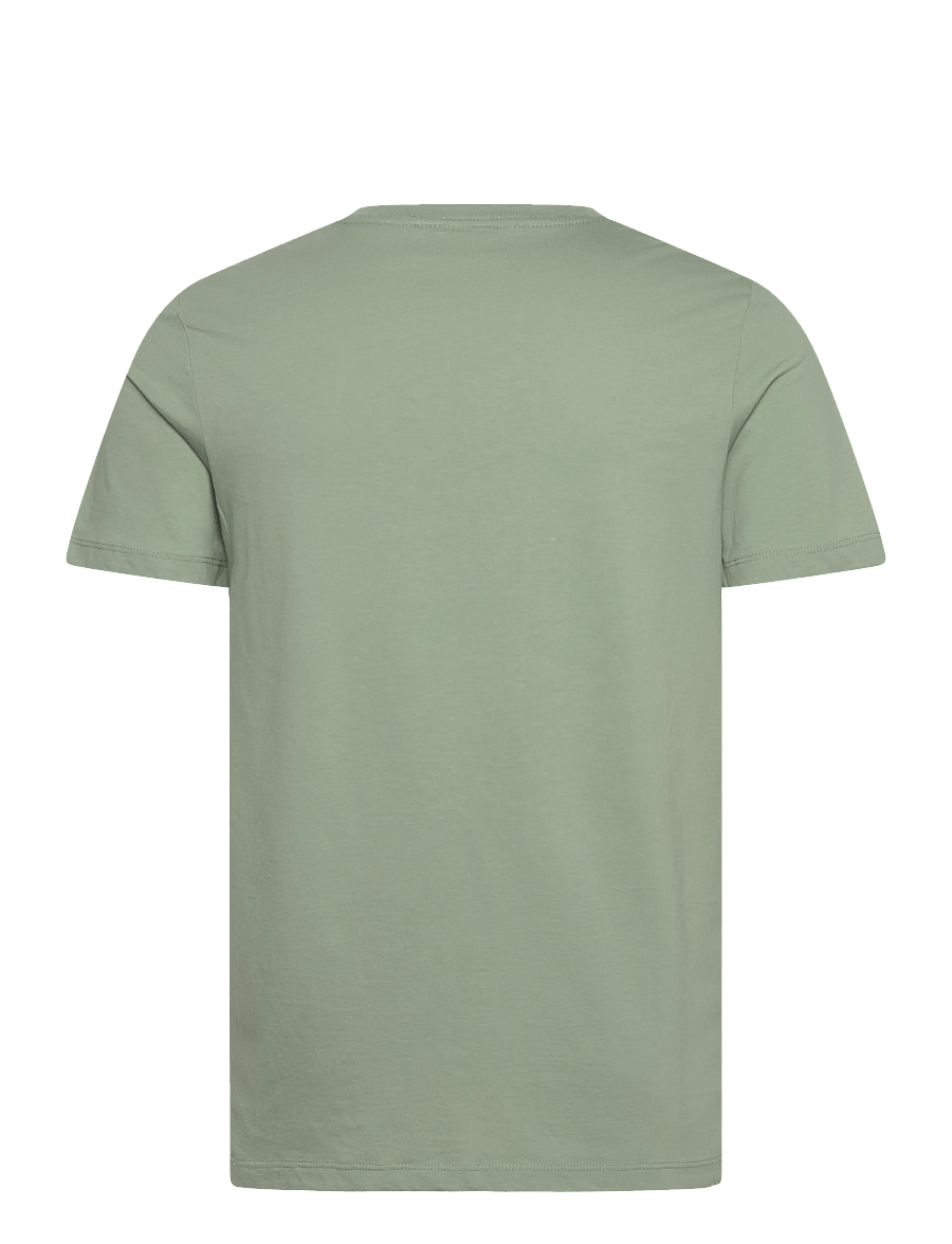 Lindbergh - Lindbergh print tee S/S - lühikeste varrukatega t-särgid - sage green - 2