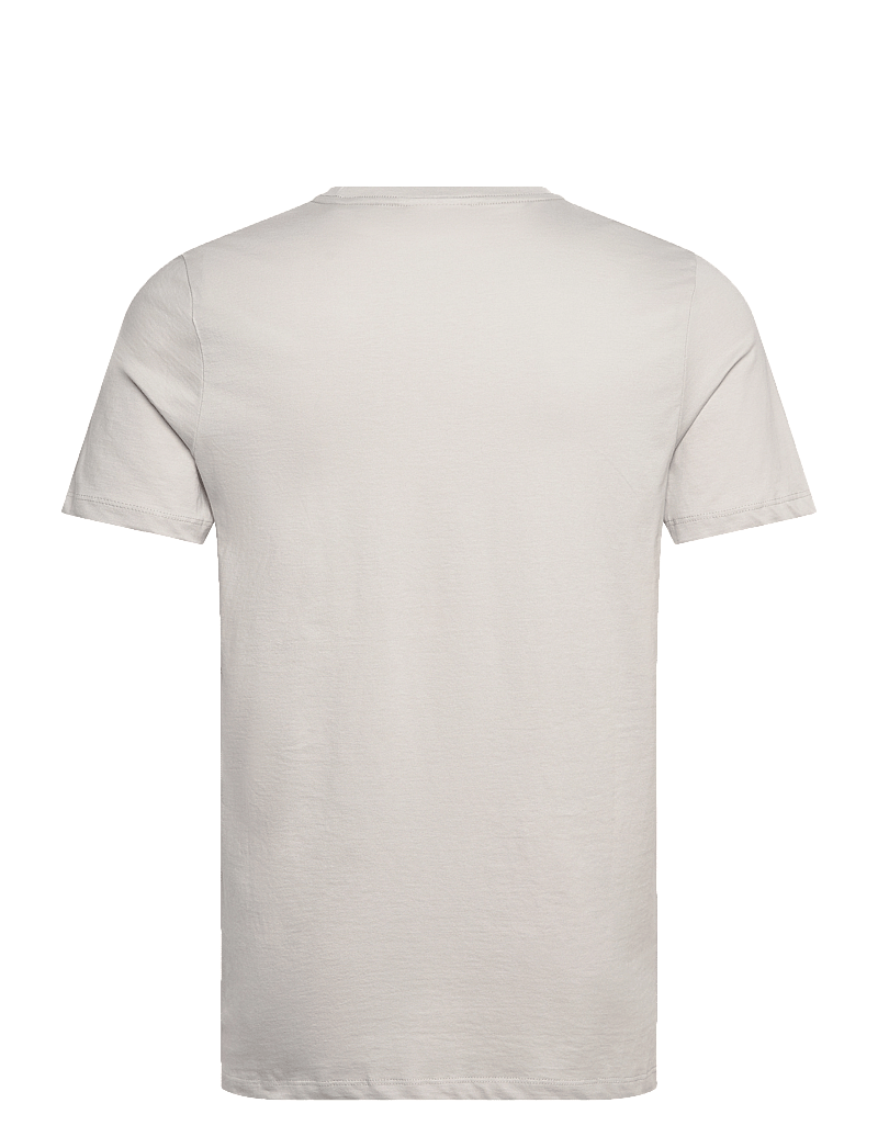 Lindbergh - Lindbergh print tee S/S - lühikeste varrukatega t-särgid - soft grey - 2