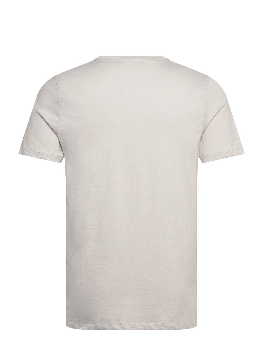 Lindbergh - Lindbergh print tee S/S - lühikeste varrukatega t-särgid - soft grey - 2