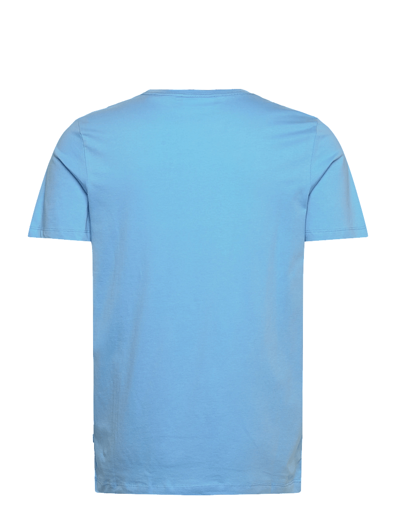 Lindbergh - Lindbergh print tee S/S - lühikeste varrukatega t-särgid - surf blue - 2