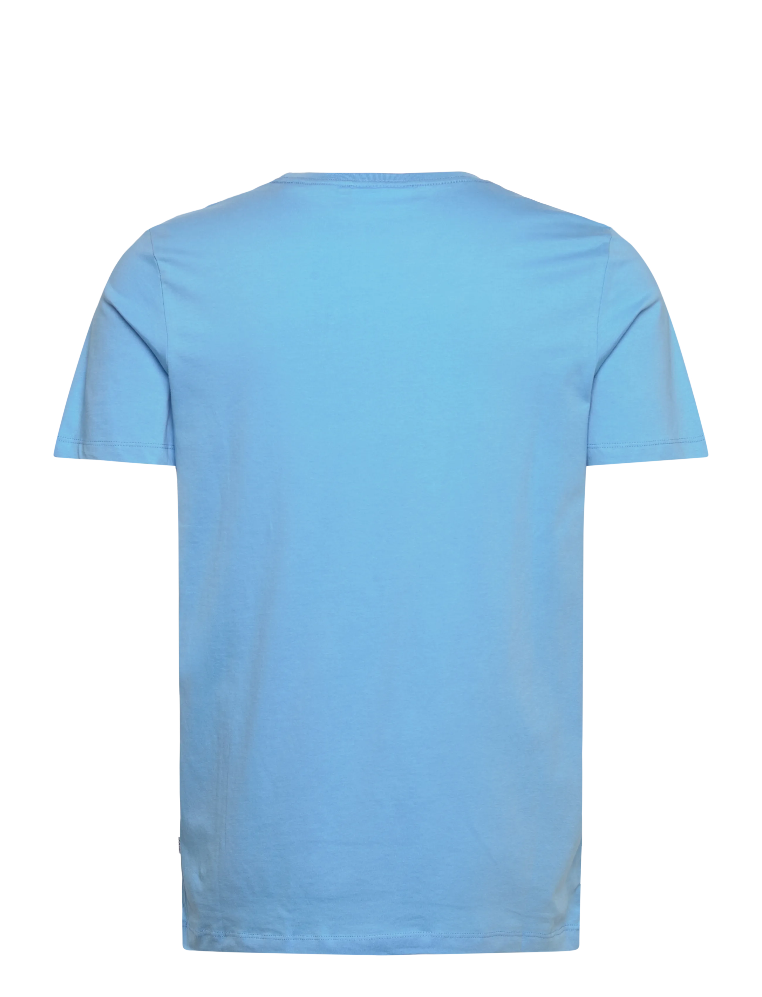 Lindbergh - Lindbergh print tee S/S - short-sleeved t-shirts - surf blue - 2