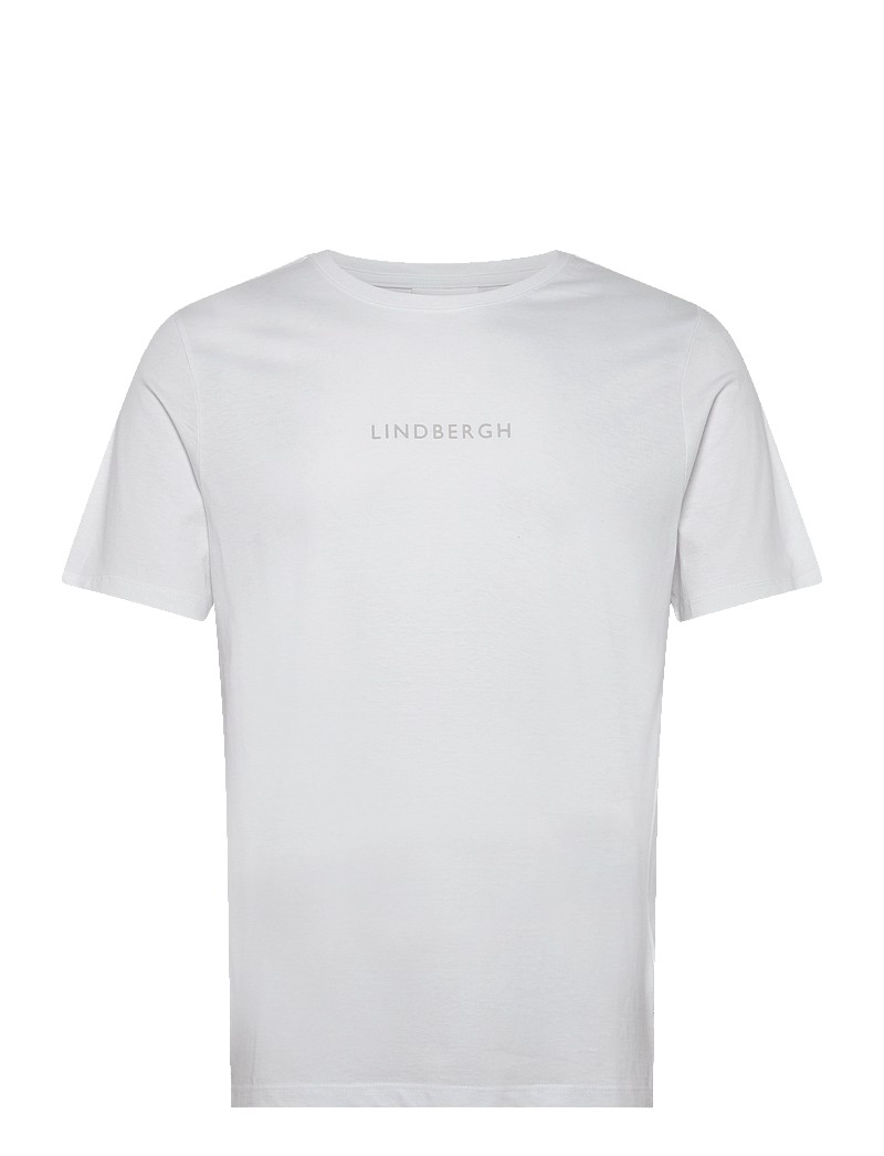 Lindbergh - Lindbergh print tee S/S - lühikeste varrukatega t-särgid - white 424 - 1