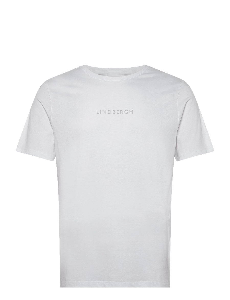 Lindbergh - Lindbergh print tee S/S - lühikeste varrukatega t-särgid - white 424 - 1