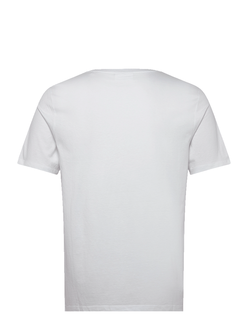 Lindbergh - Lindbergh print tee S/S - lühikeste varrukatega t-särgid - white 424 - 2