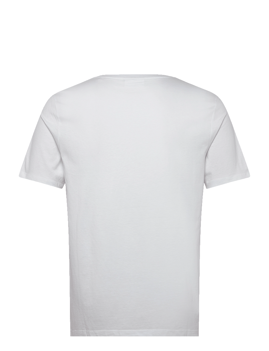 Lindbergh - Lindbergh print tee S/S - lühikeste varrukatega t-särgid - white 424 - 2