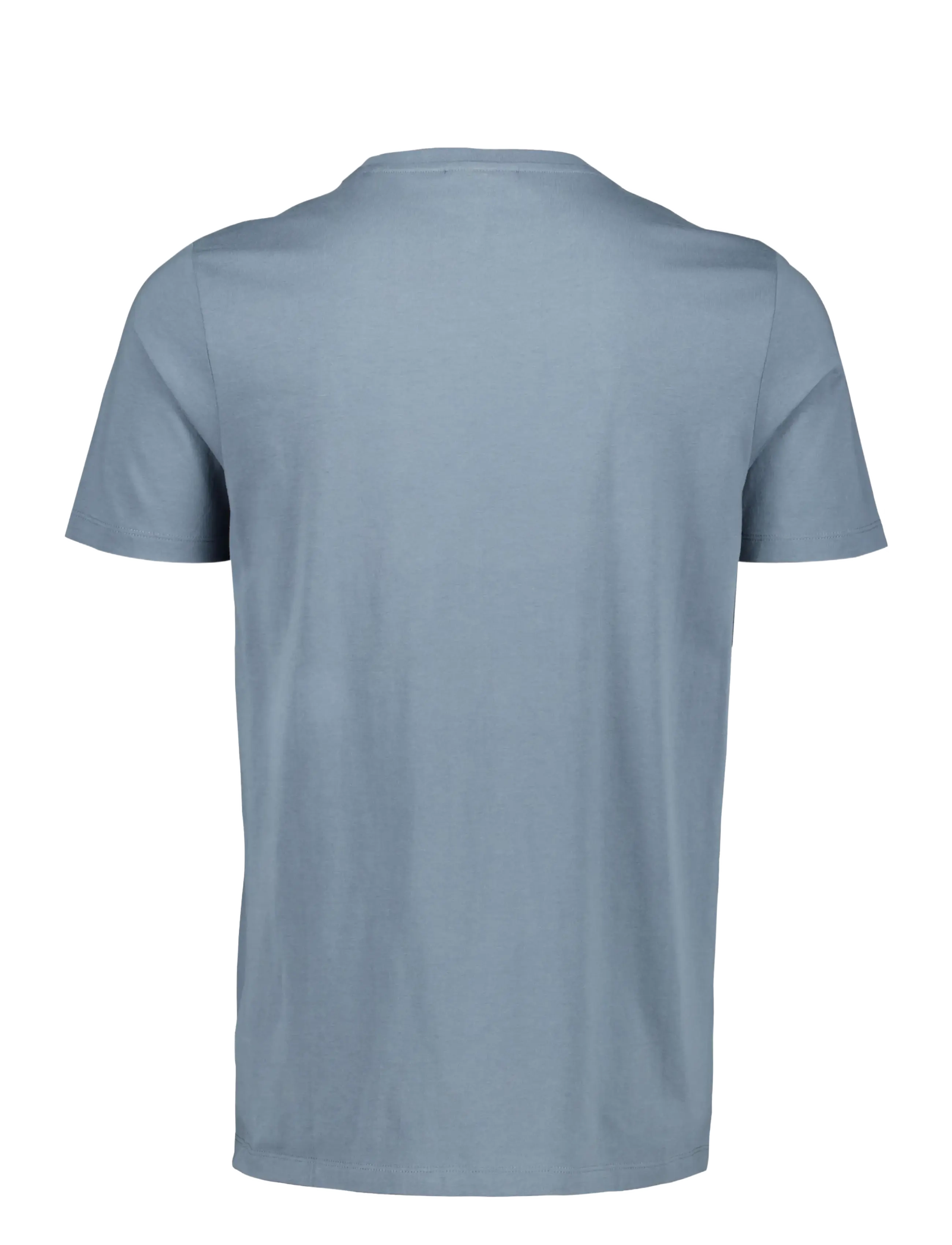 Lindbergh - Basic tee S/S - short-sleeved t-shirts - blue grey - 2
