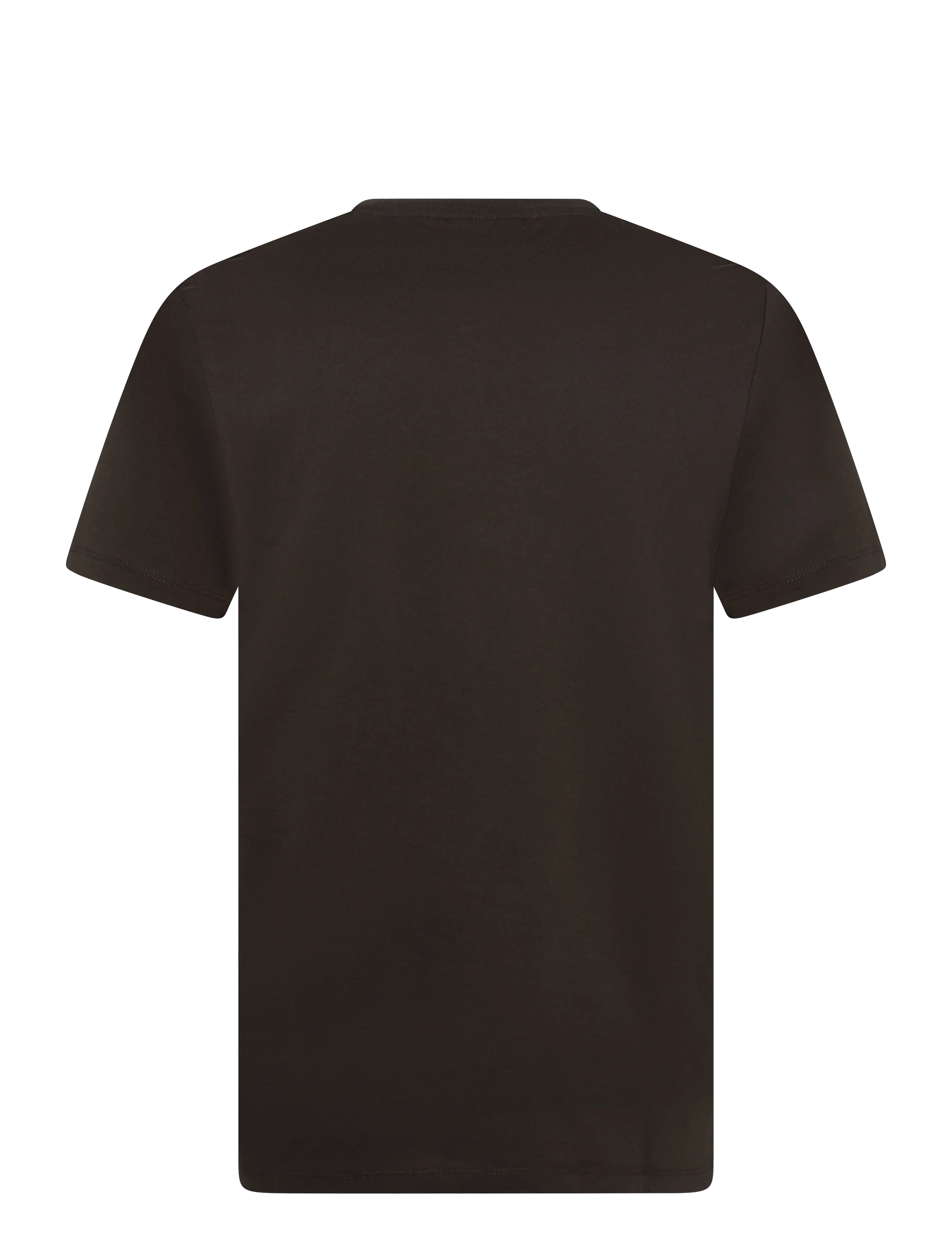 Lindbergh - Basic tee S/S - kortærmede t-shirts - dk brown - 1