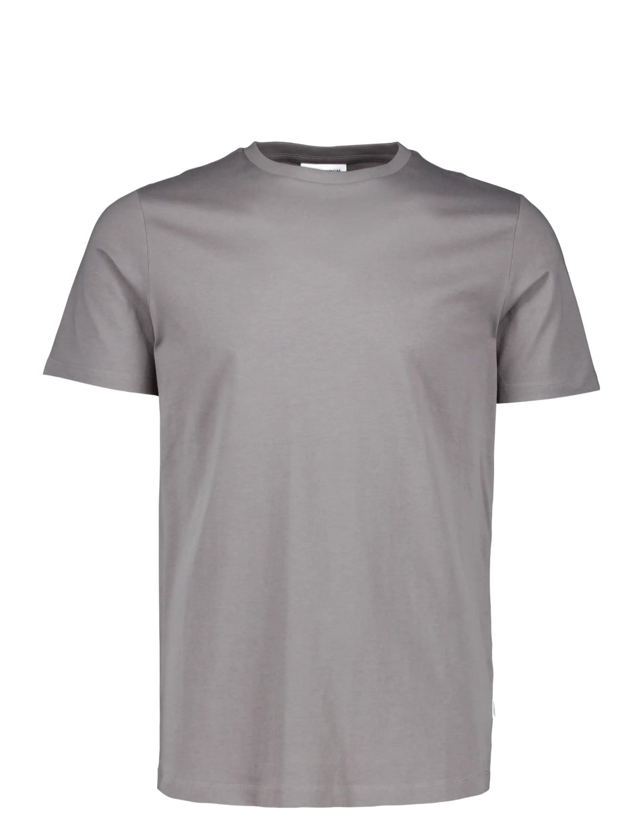 Lindbergh Basic tee S/S - Kortærmede T-shirts - GREY DUSK / grey