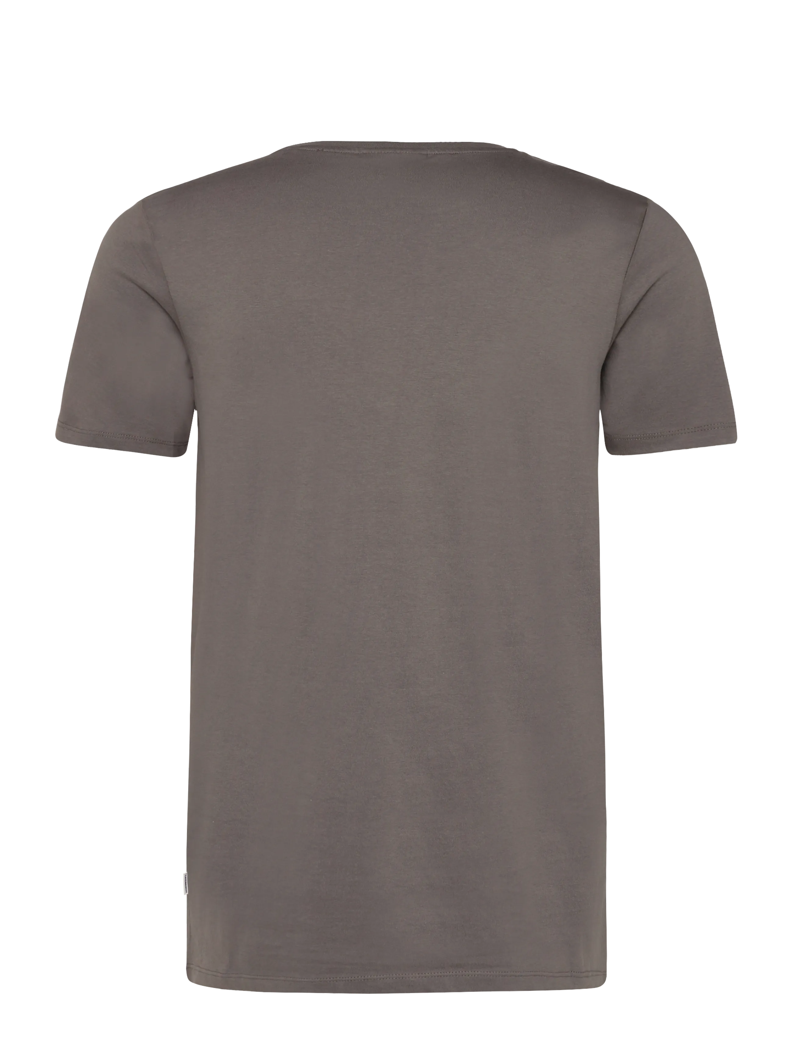 Lindbergh - Basic tee S/S - kurzärmelige t-shirts - grey dusk - 2