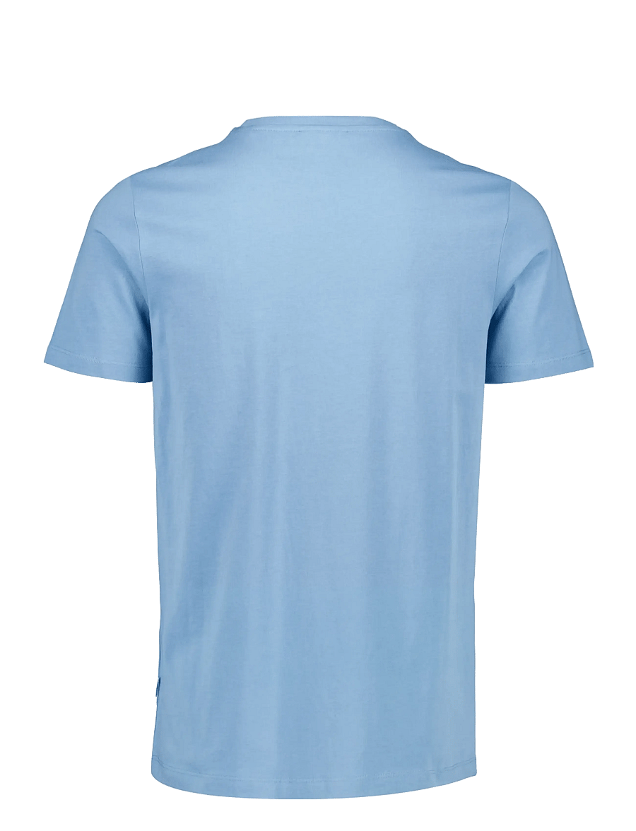 Lindbergh - Basic tee S/S - lühikeste varrukatega t-särgid - mid blue - 2