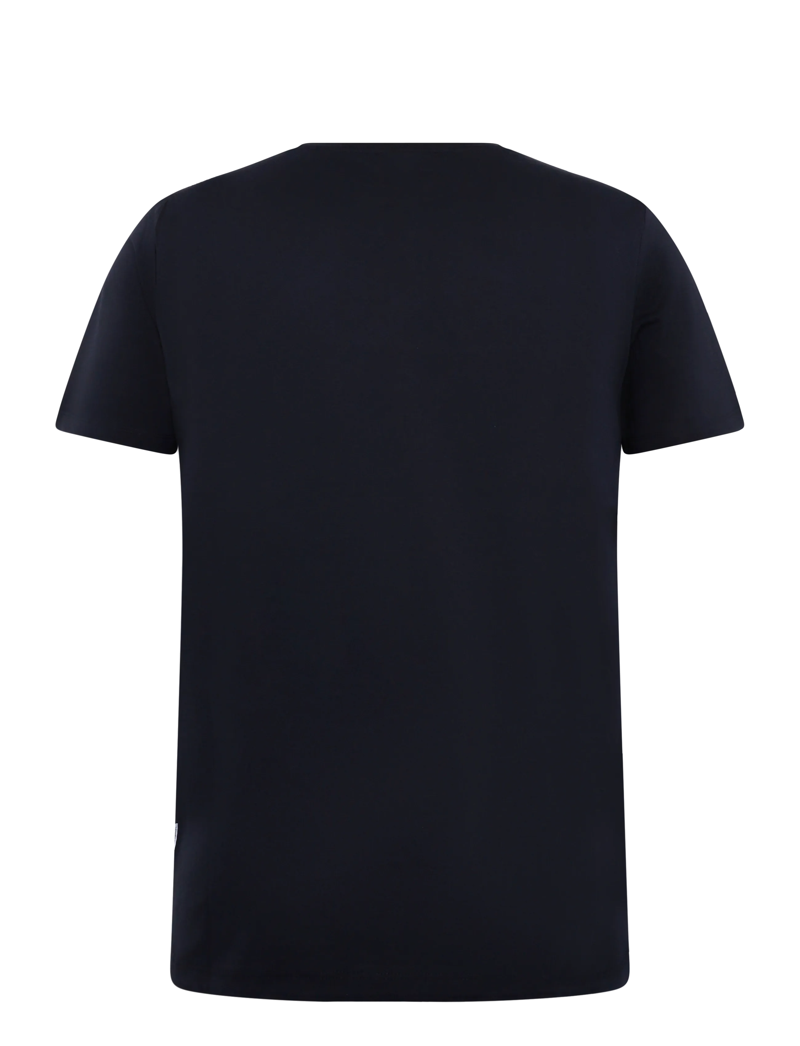 Lindbergh - Basic tee S/S - kortærmede t-shirts - navy 424 - 2