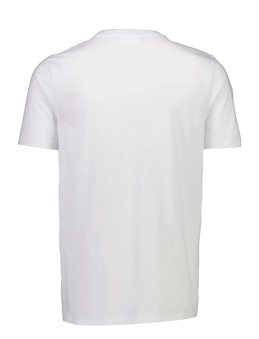 Lindbergh - Basic tee S/S - kurzärmelige t-shirts - white 424 - 2