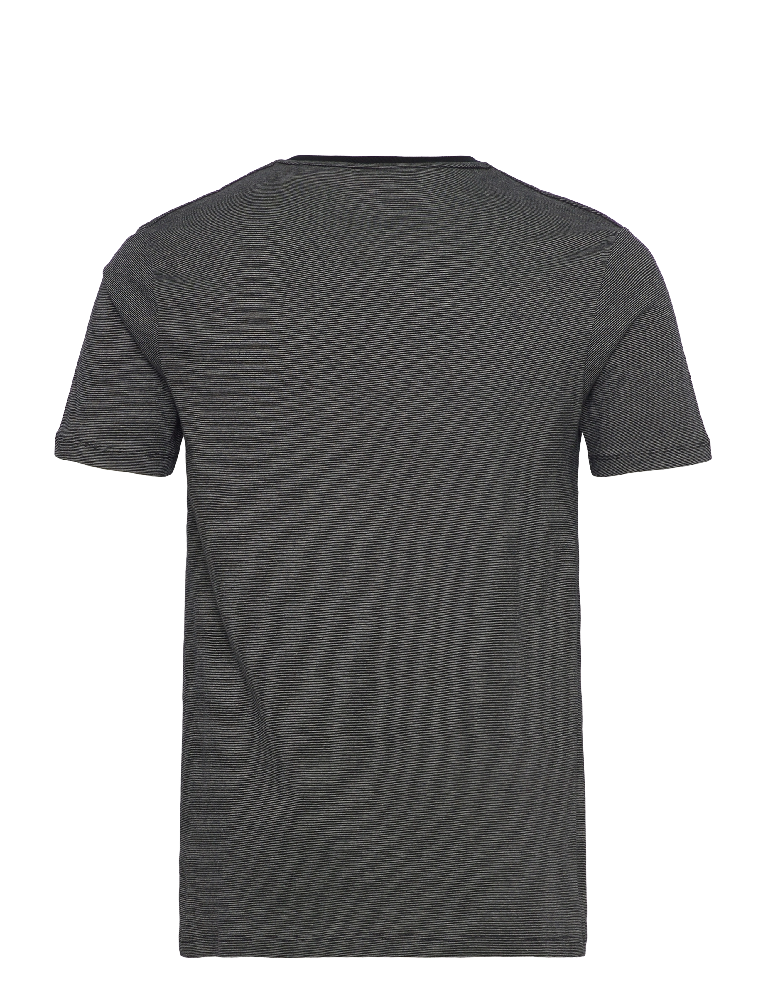 Lindbergh - Micro striped tee S/S - t-krekli ar īsām piedurknēm - black - 2
