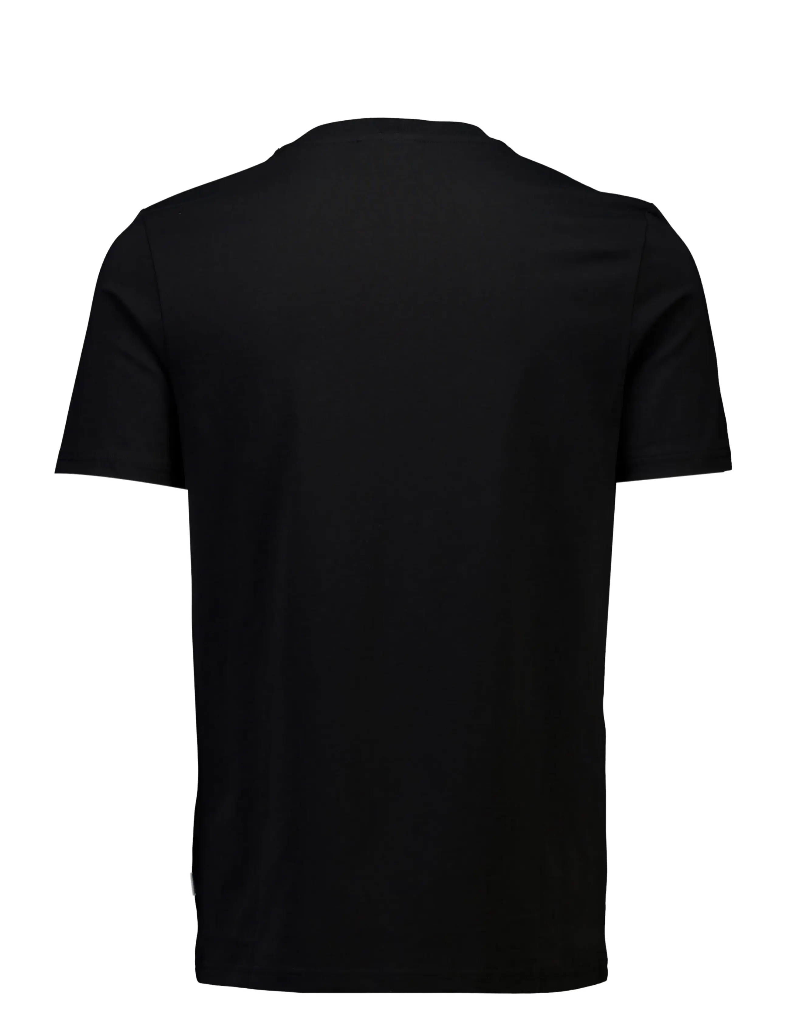 Lindbergh - Embroidery tee S/S - kortärmade t-shirts - black night - 2