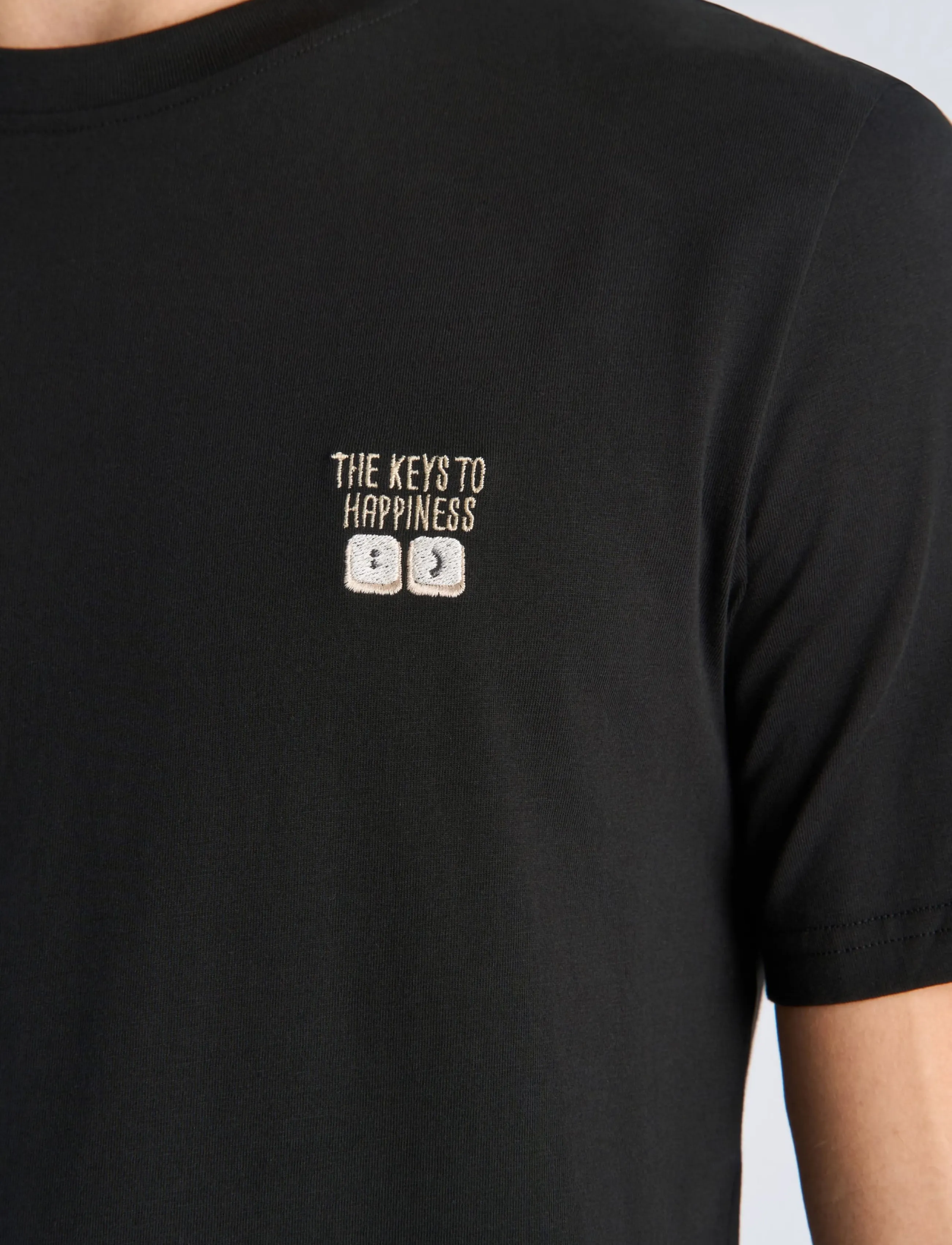 Lindbergh Embroidery Tee S/S t-shirts - bas herr – bild 6