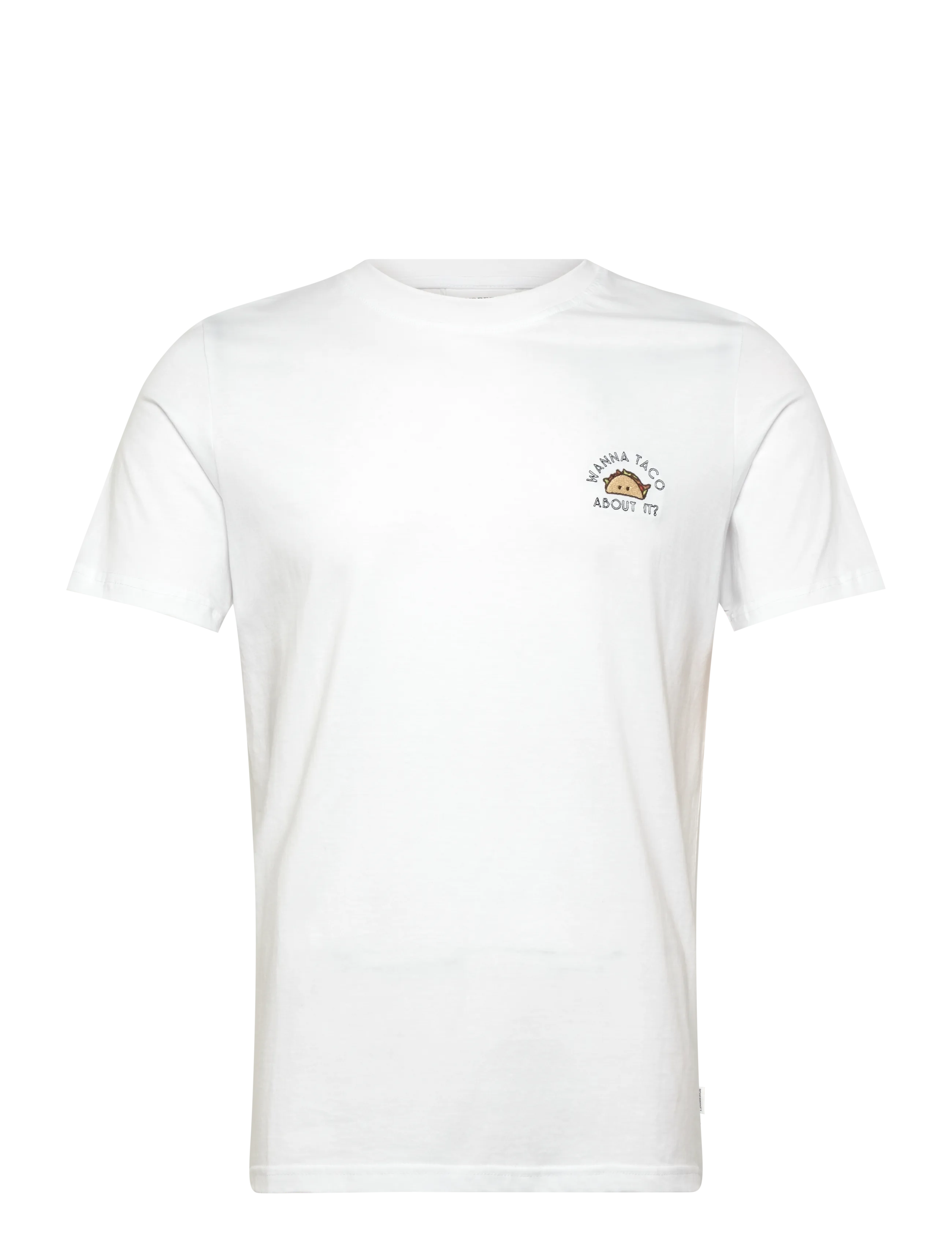 LINDBERGH Embroidery Tee S/S Weiß - S - Herren