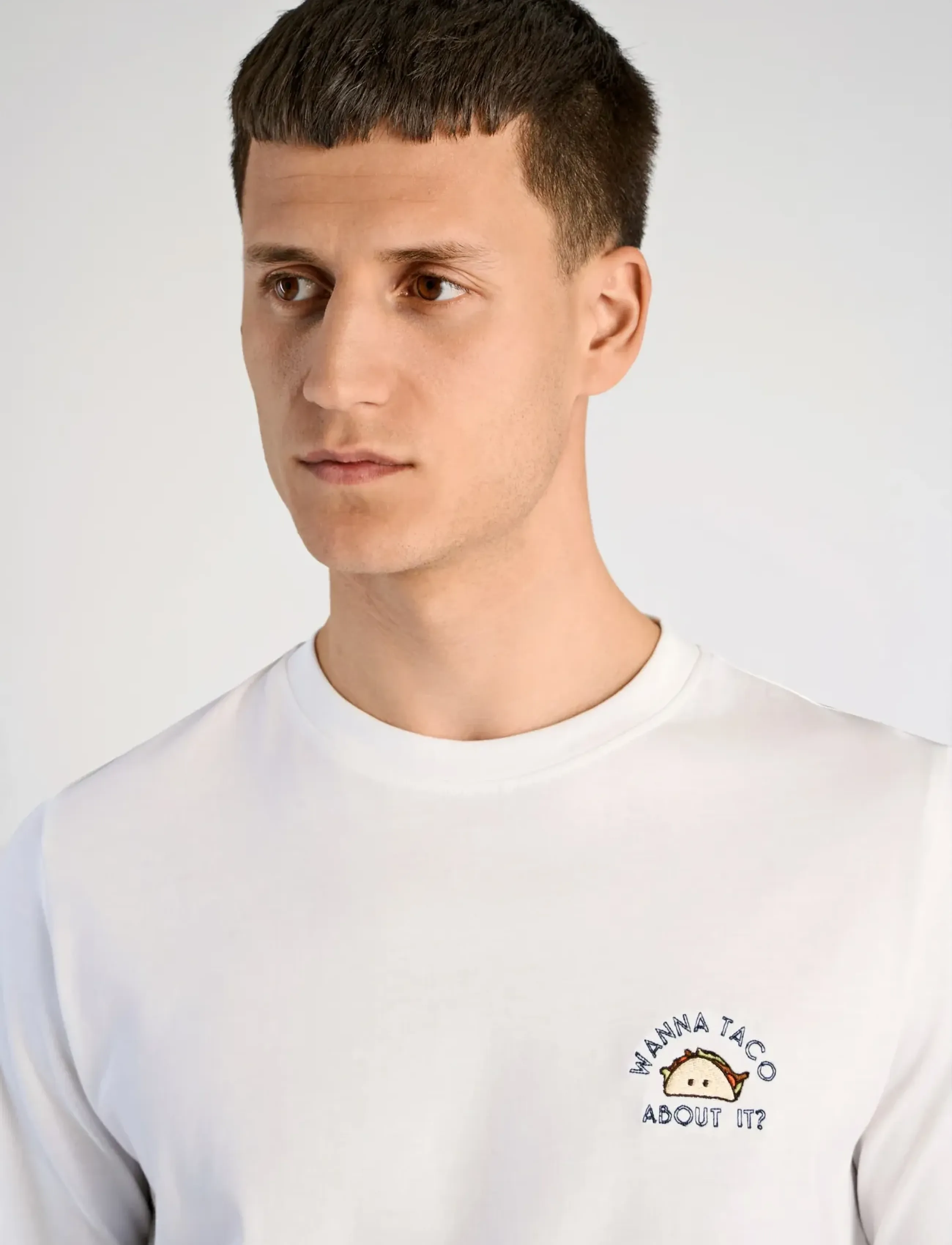 Lindbergh - Embroidery tee S/S - kurzärmelig - stellar white - 5