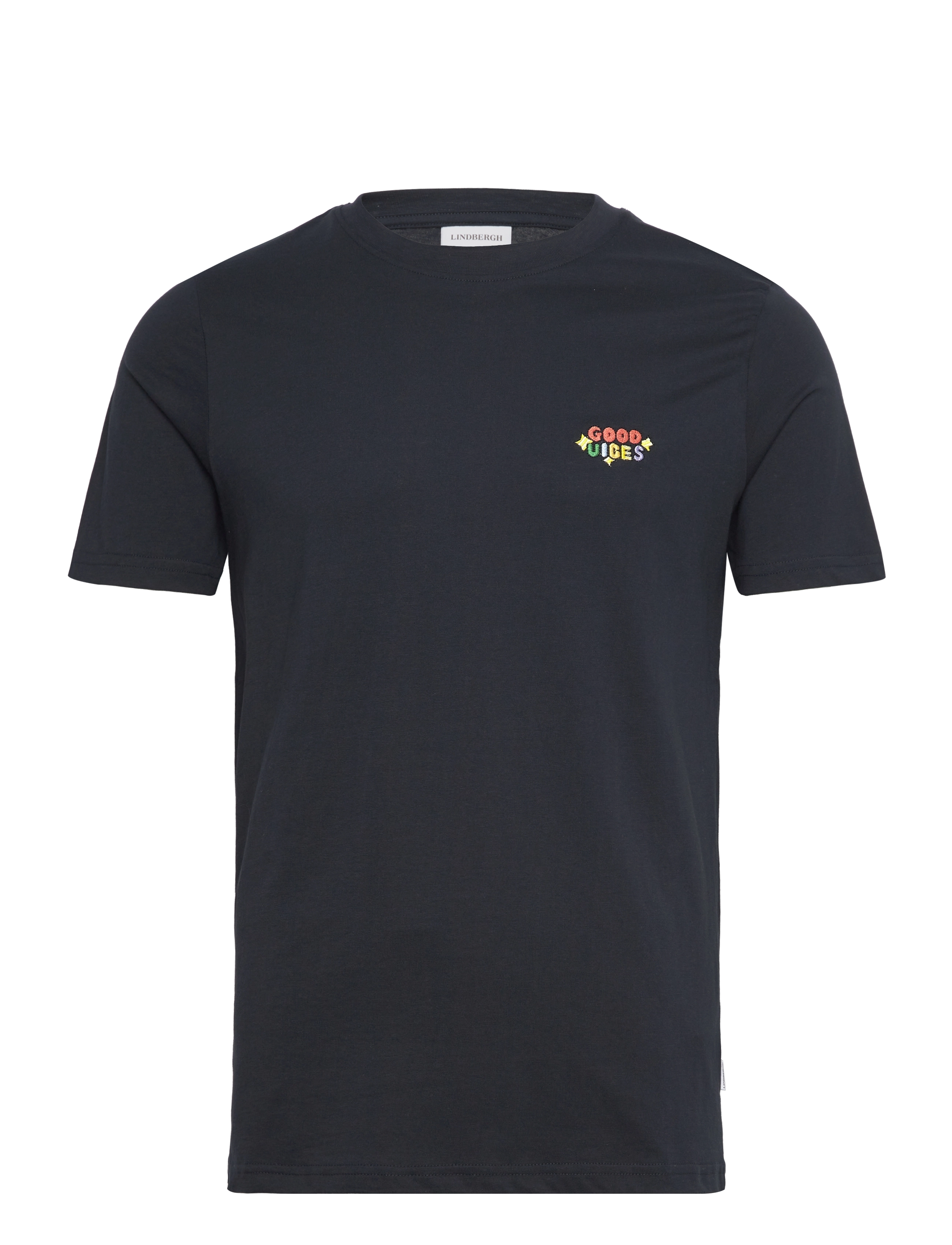 Embroidery tee S/S - TRUE NAVY