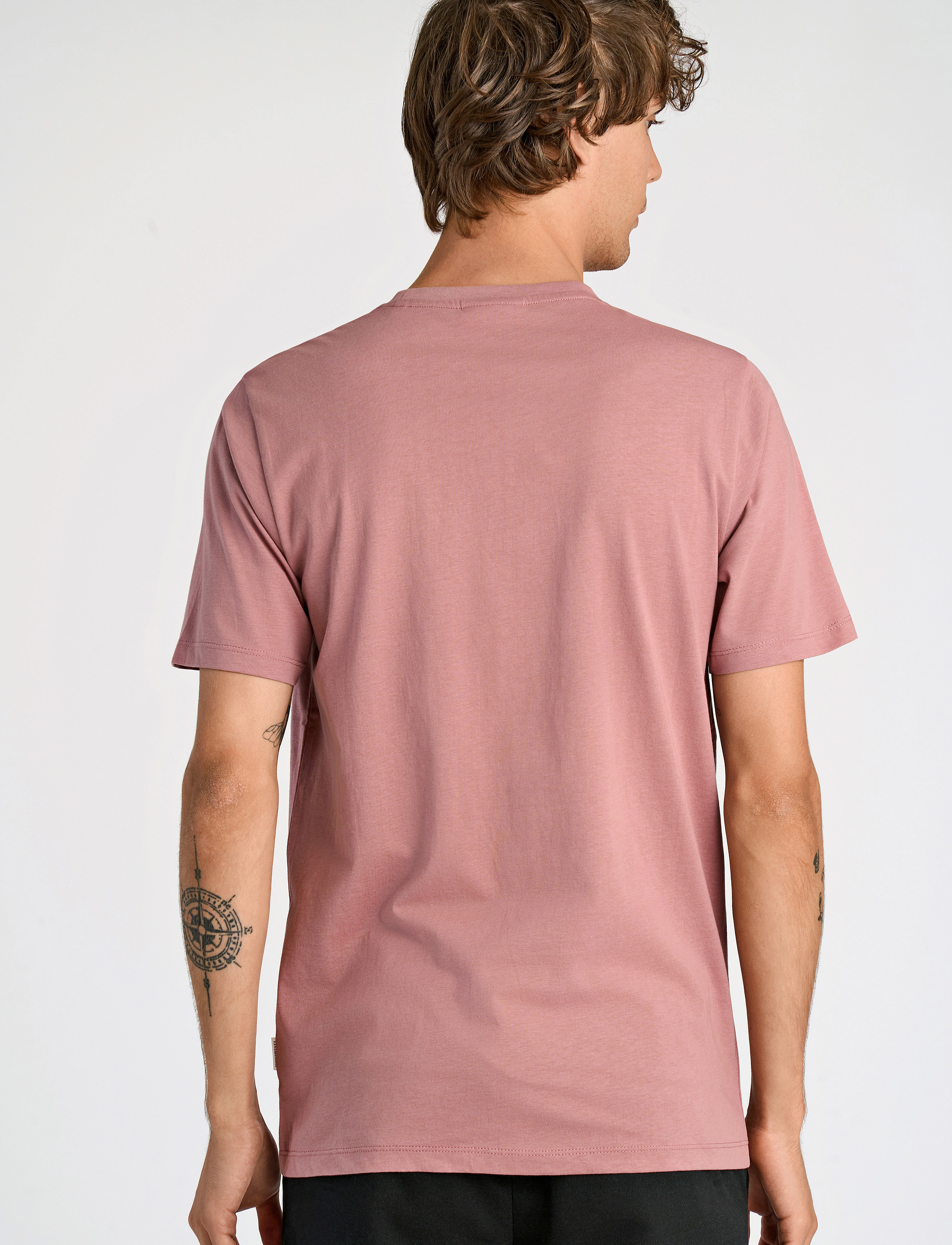 Lindbergh - Tee S/S - dk cherry - 3
