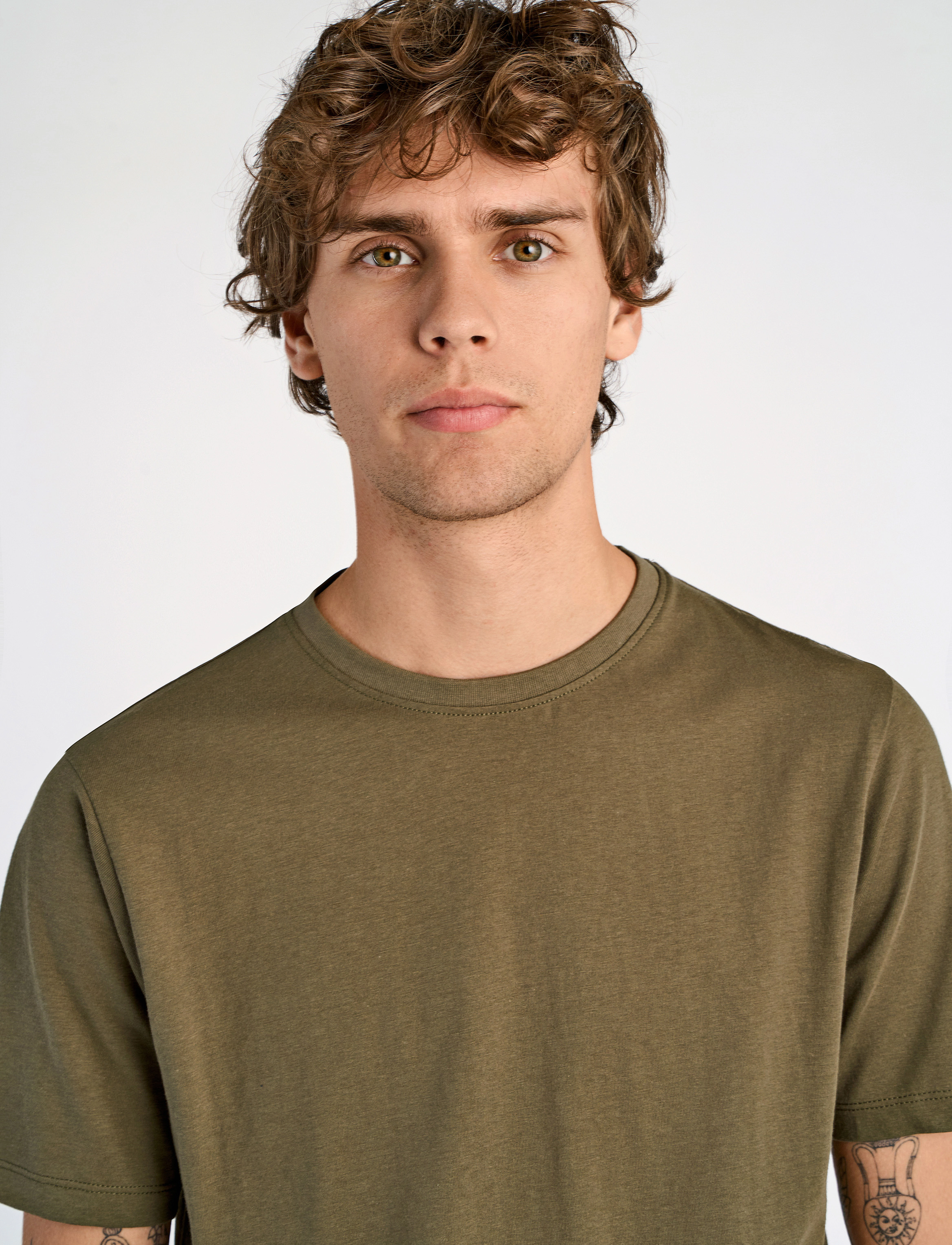 Lindbergh - Tee S/S - dk jungle green - 5