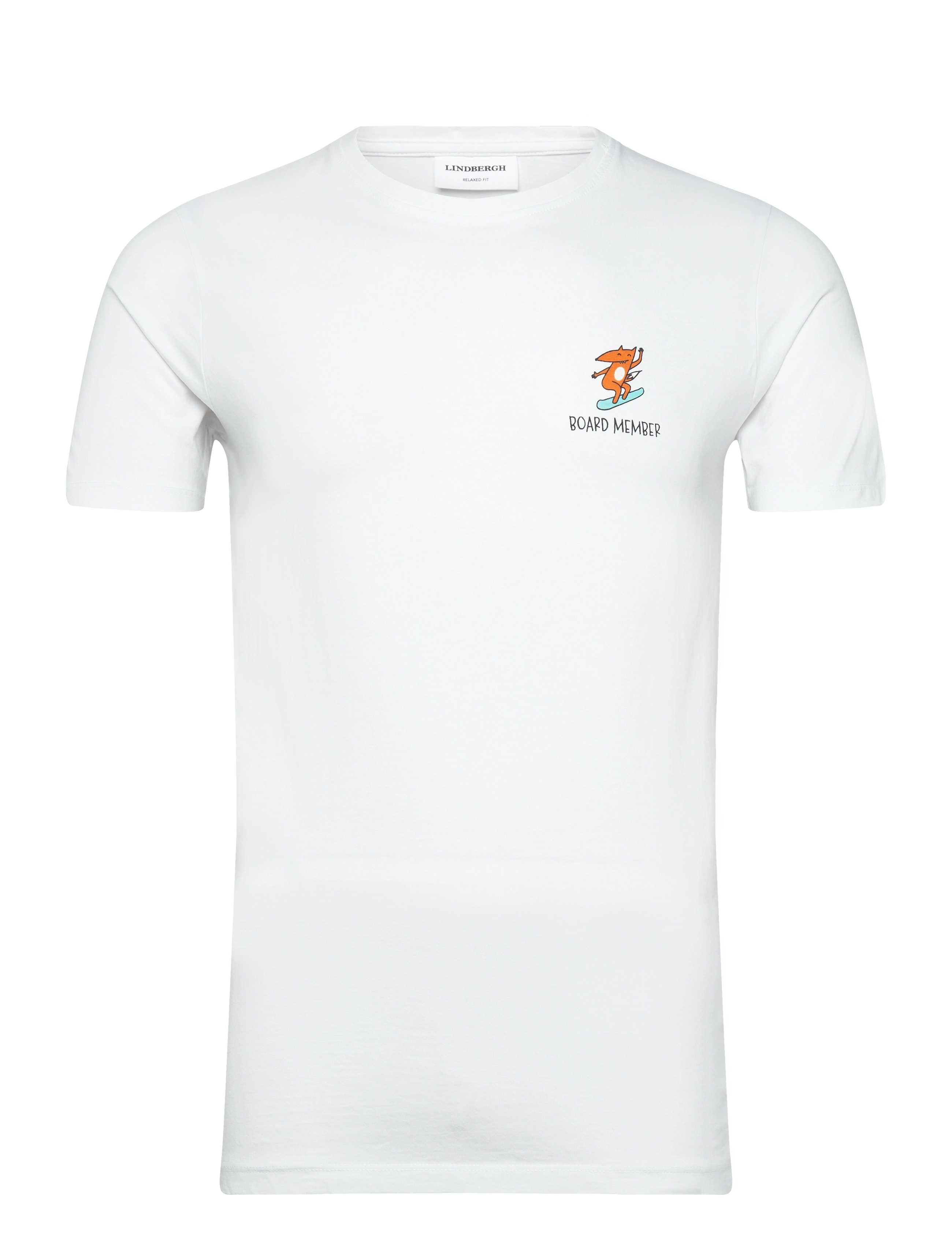 Printed tee S/S - WHITE