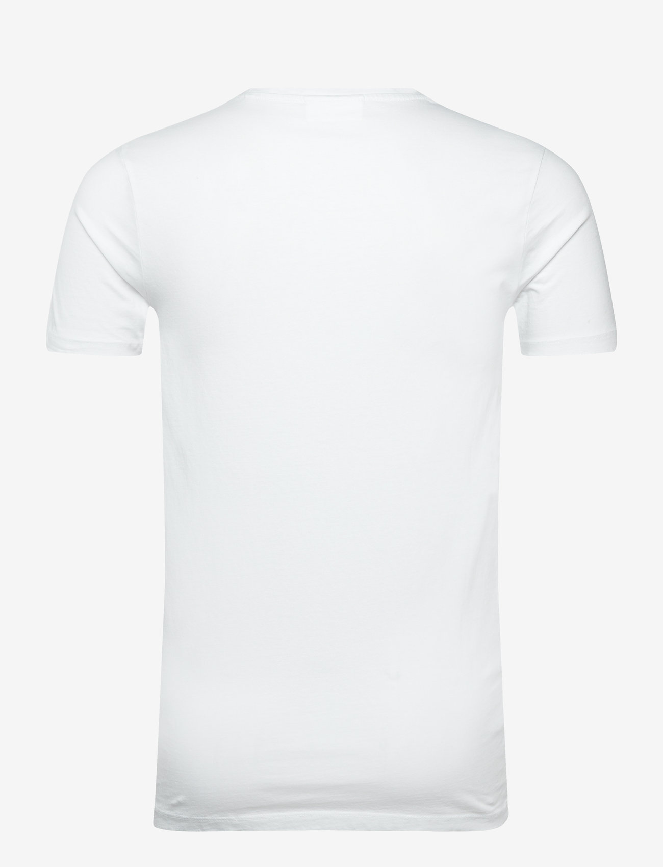 Lindbergh - Printed tee S/S - höstkläder - white - 1